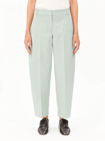 Hose Barrel Leg Twill Pant foam Armedangels