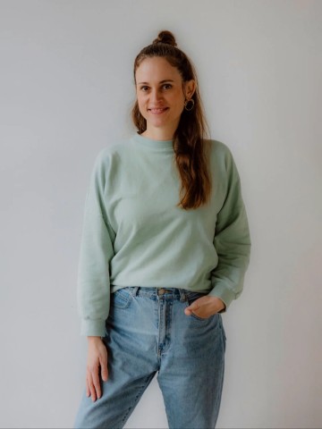 Pullover mint pure ANDREA
