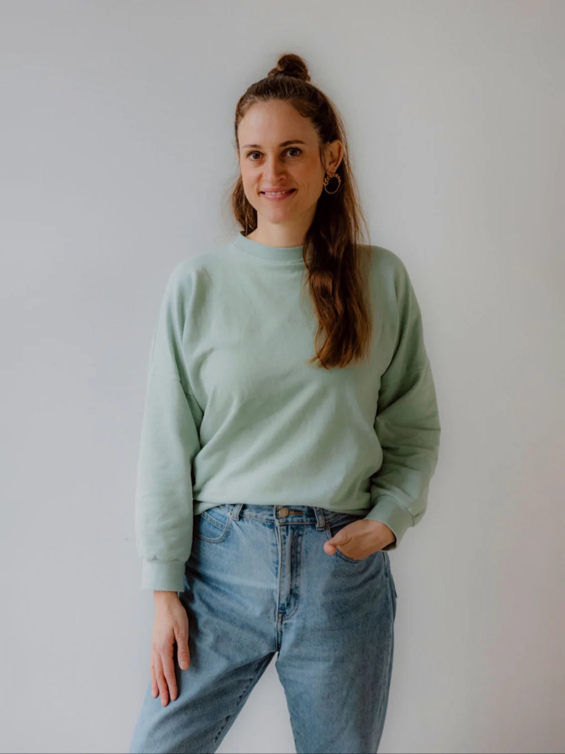 Pullover mint pure ANDREA