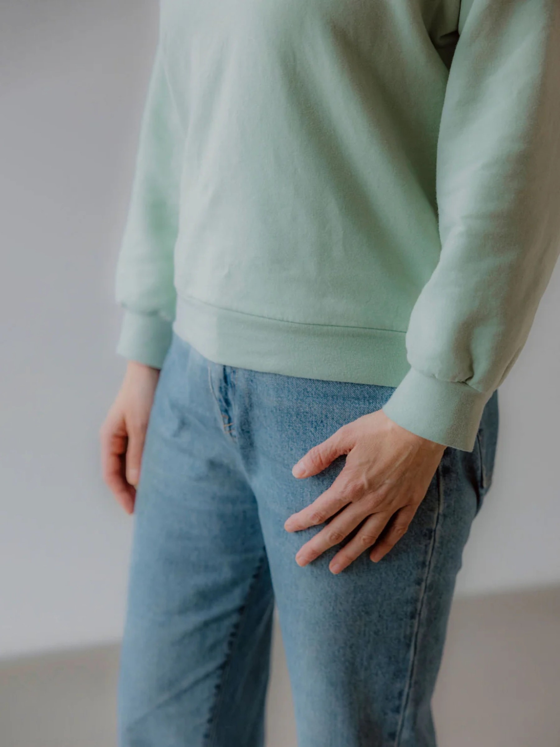 Pullover mint pure ANDREA