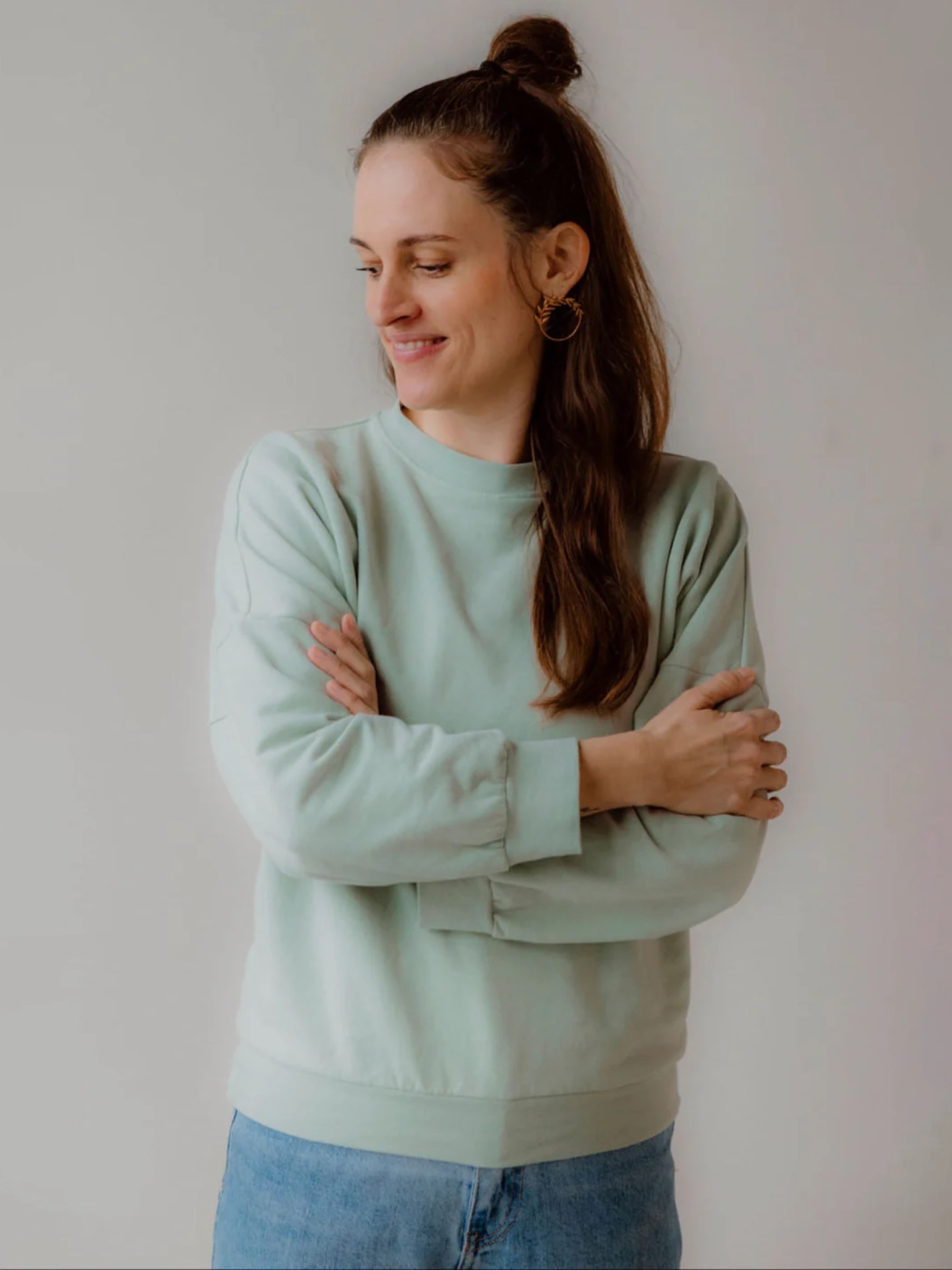 Pullover mint pure ANDREA