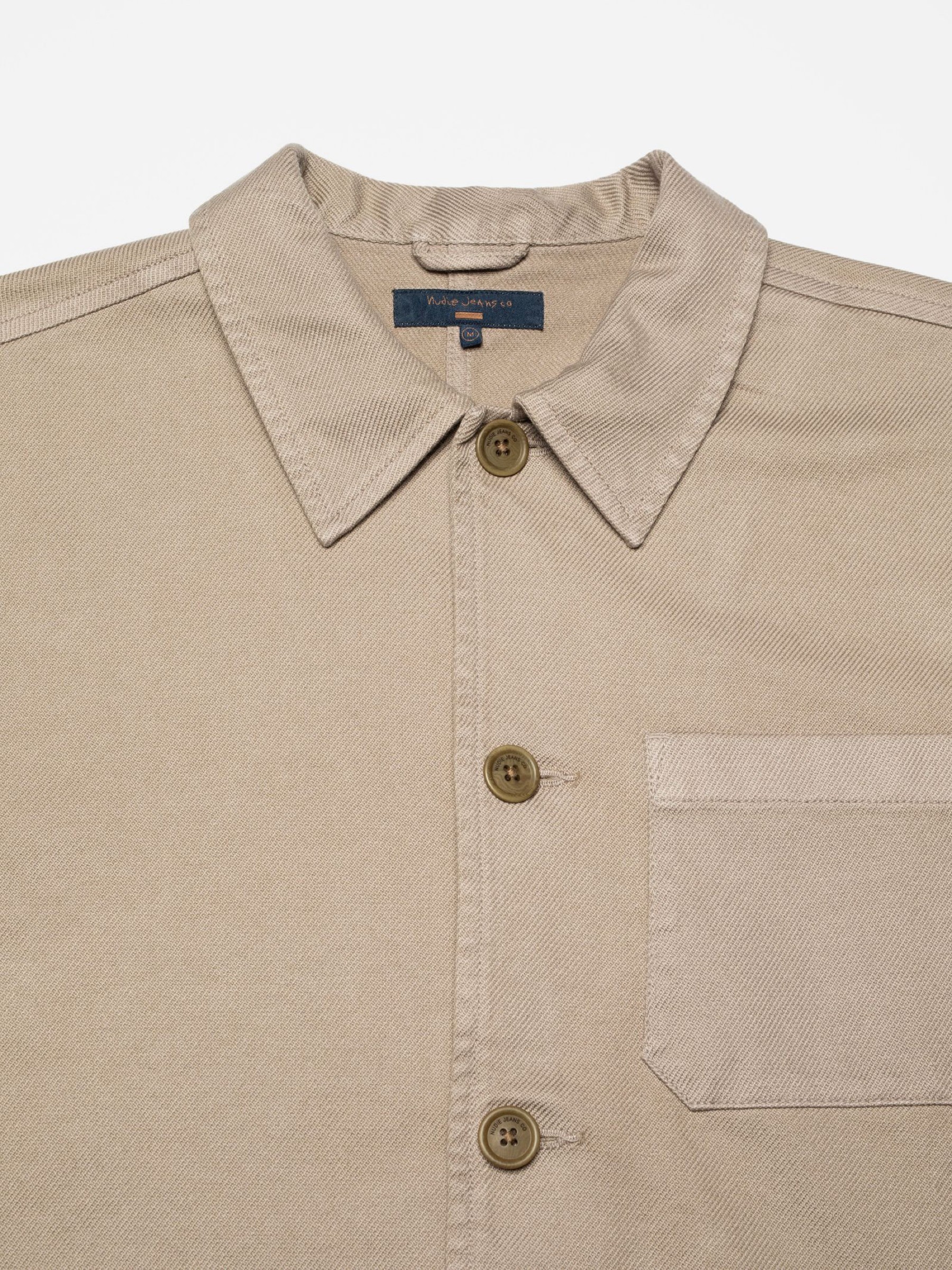 Jeanshemd Barney Worker Jacket mud Nudie Jeans