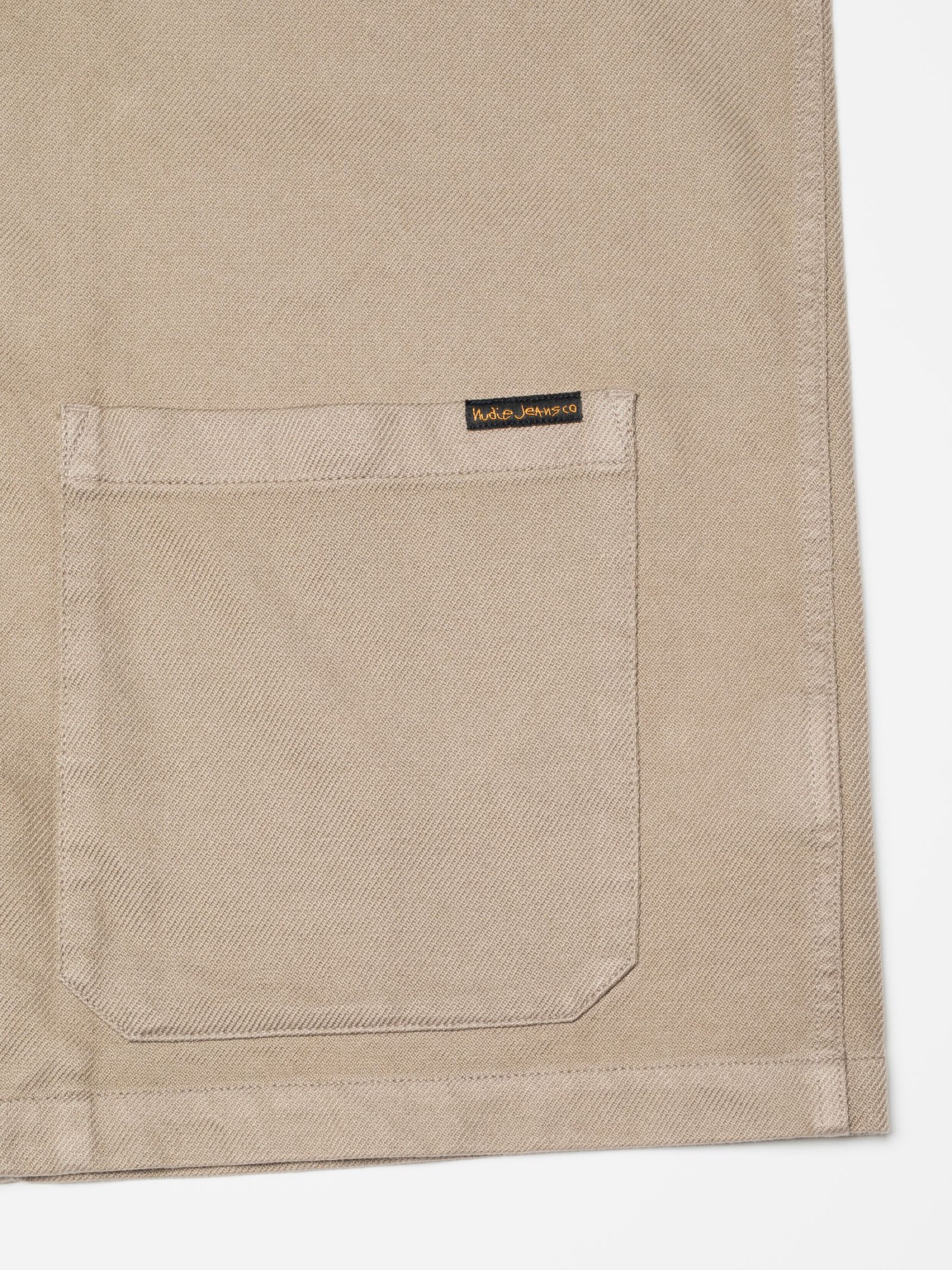 Jeanshemd Barney Worker Jacket mud Nudie Jeans