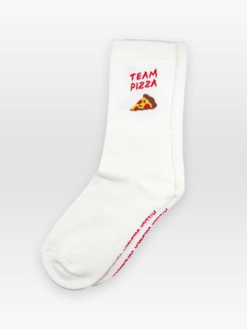 Sportsocken team pizza Atelier Goldiger Schlüssel