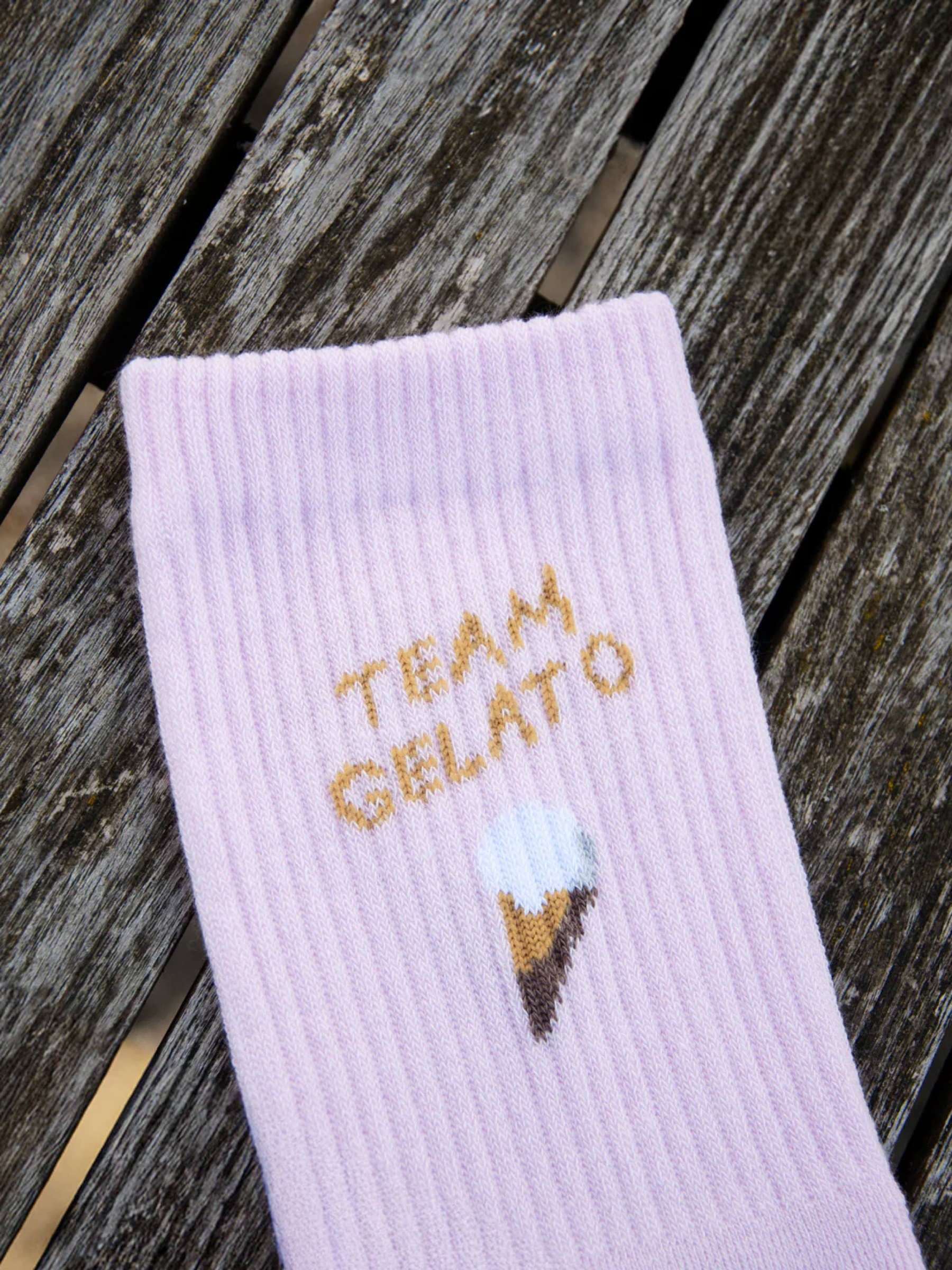 Sportsocken team gelato Atelier Goldiger Schlüssel
