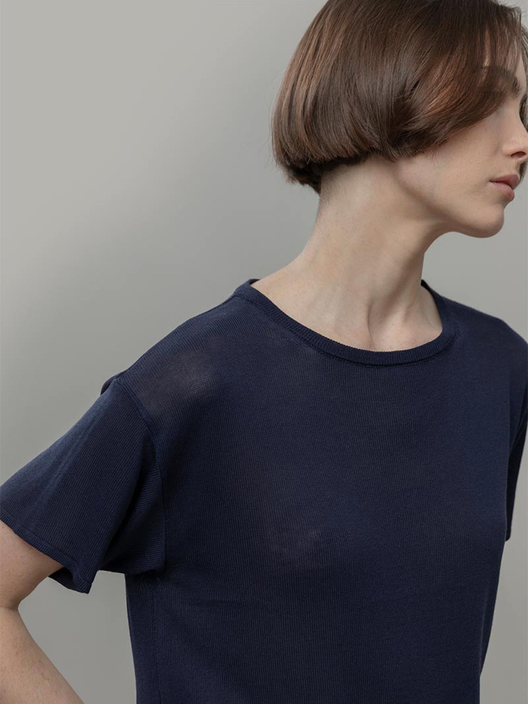 Virginia Women's Viscose T-Shirt blue mora Rifo