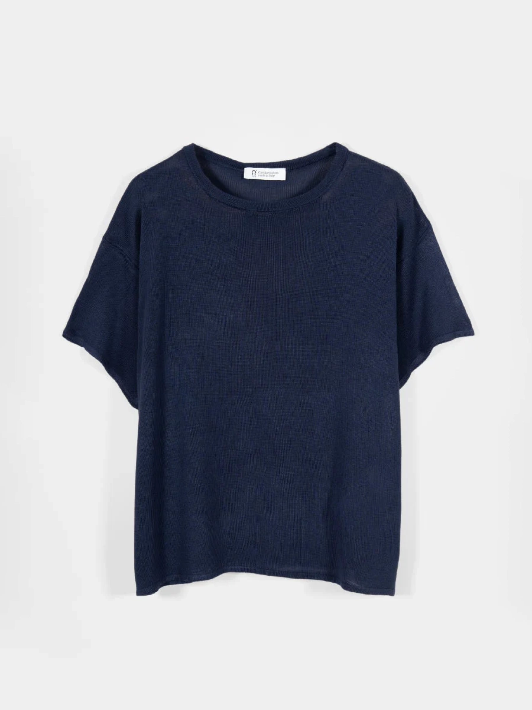 Virginia Women's Viscose T-Shirt blue mora Rifo