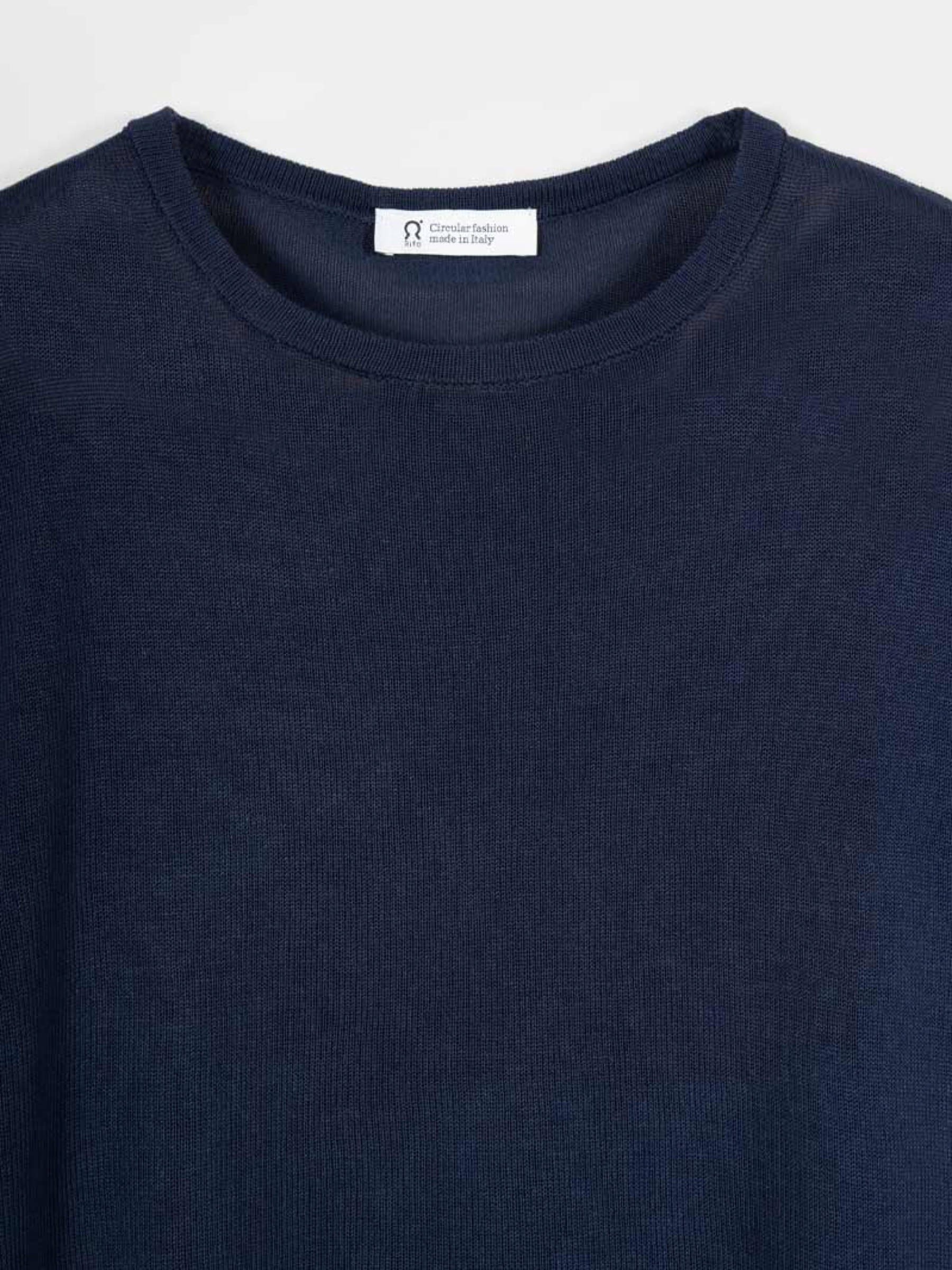 Virginia Women's Viscose T-Shirt blue mora Rifo