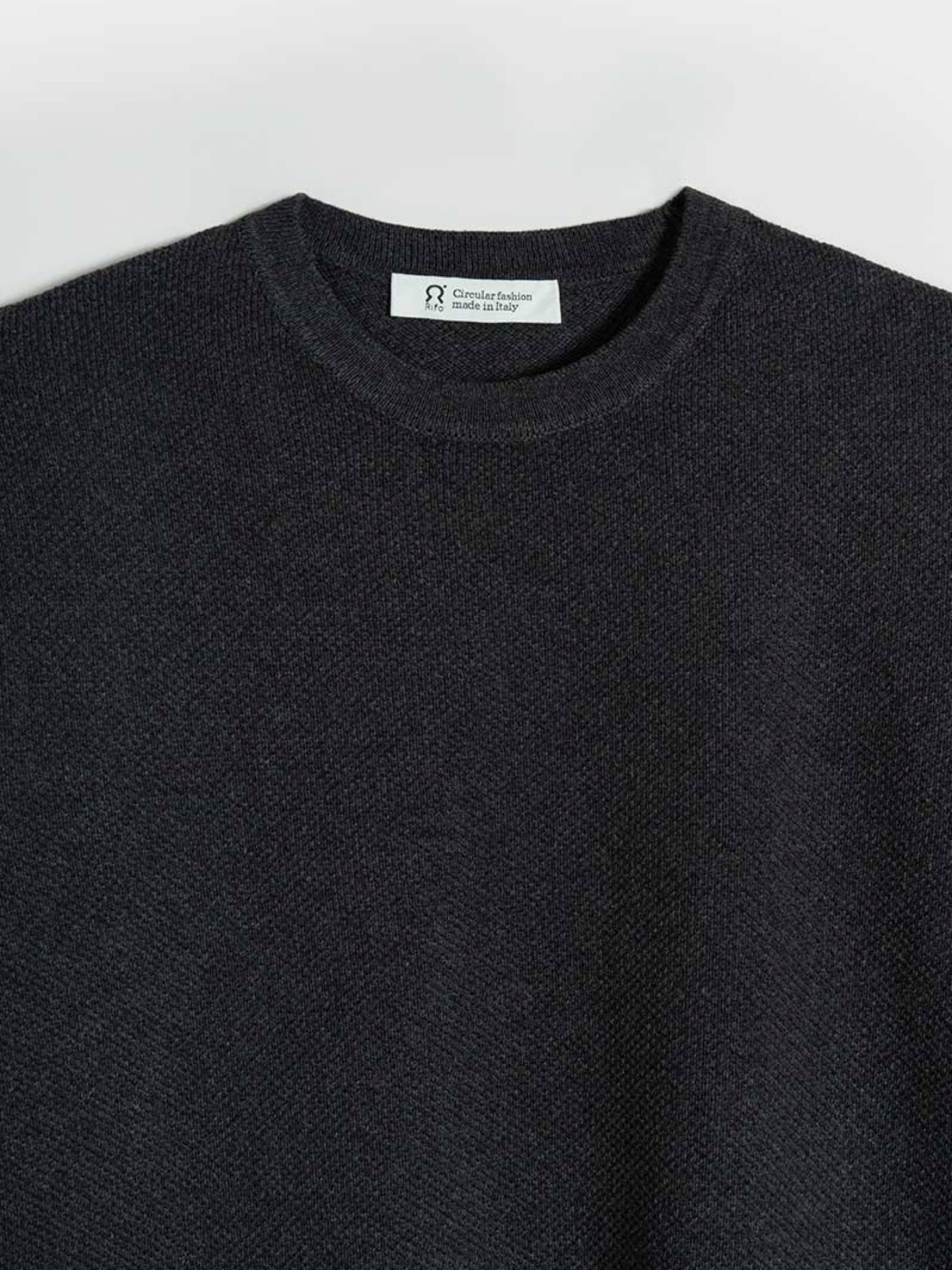 Stricktop Carlotta Women's Recycled Cotton T-Shirt grey antracite Rifo