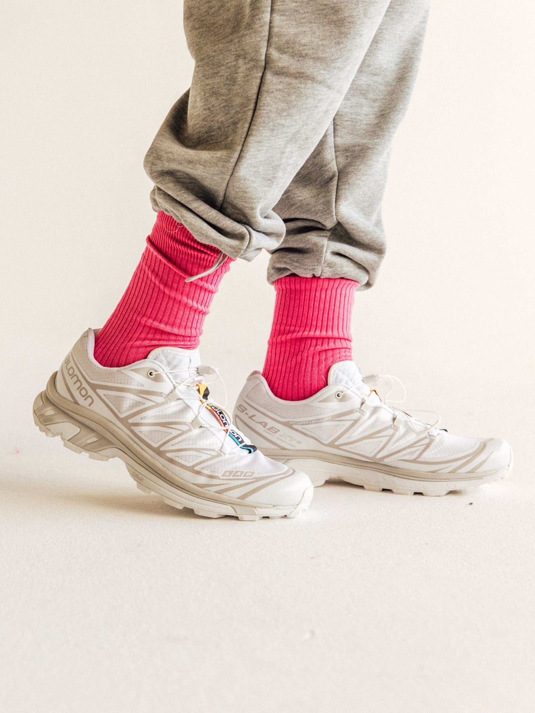 Socken OneColor Ribbed Socks splash pink Dilly Socks