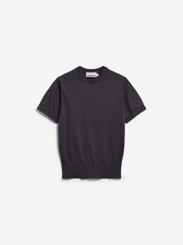T-Shirt Fine S SL Knit Sweater dark steel Armedangels