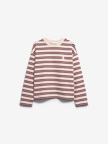 Pullover Frankaa Bold Iconic A undyed-velvet red-soft blue Armedangels