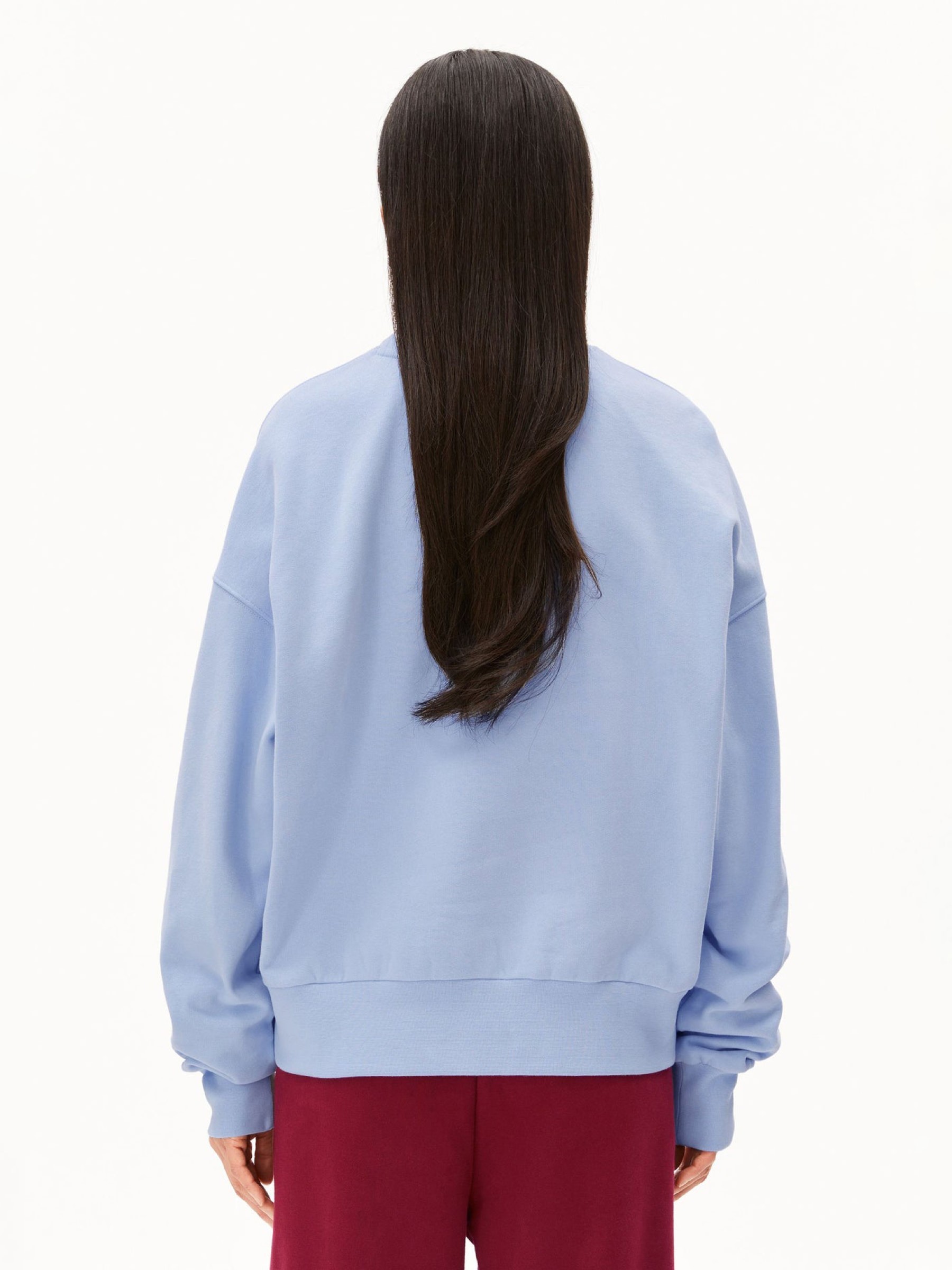 Pullover Iconic A Alizaa soft blue Armedangels