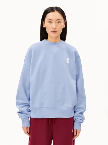 Pullover Iconic A Alizaa soft blue Armedangels