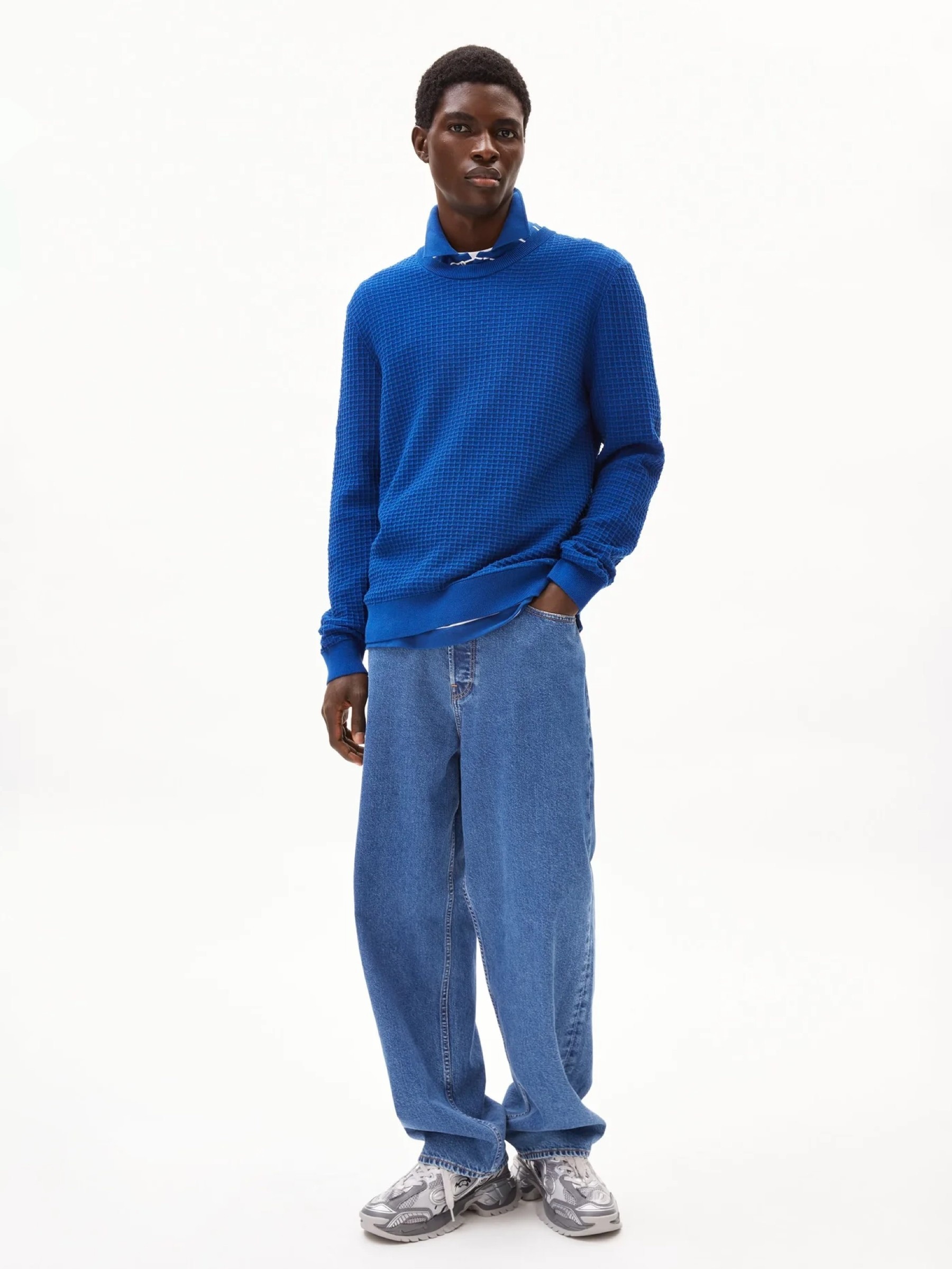 Pullover Graanmo lapis blue Armedangels