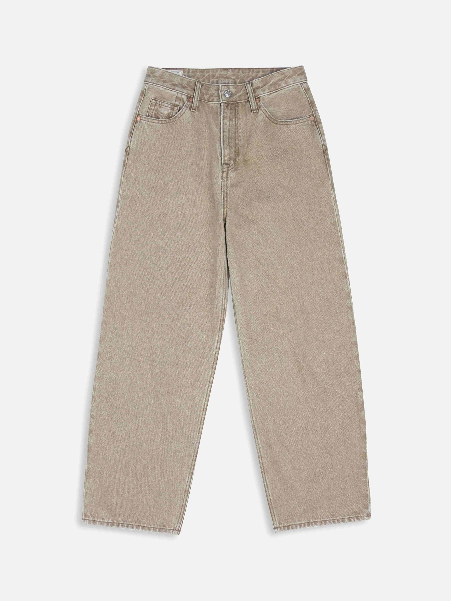 Jeanshose Leila dark beige Kings of Indigo – K.O.I.
