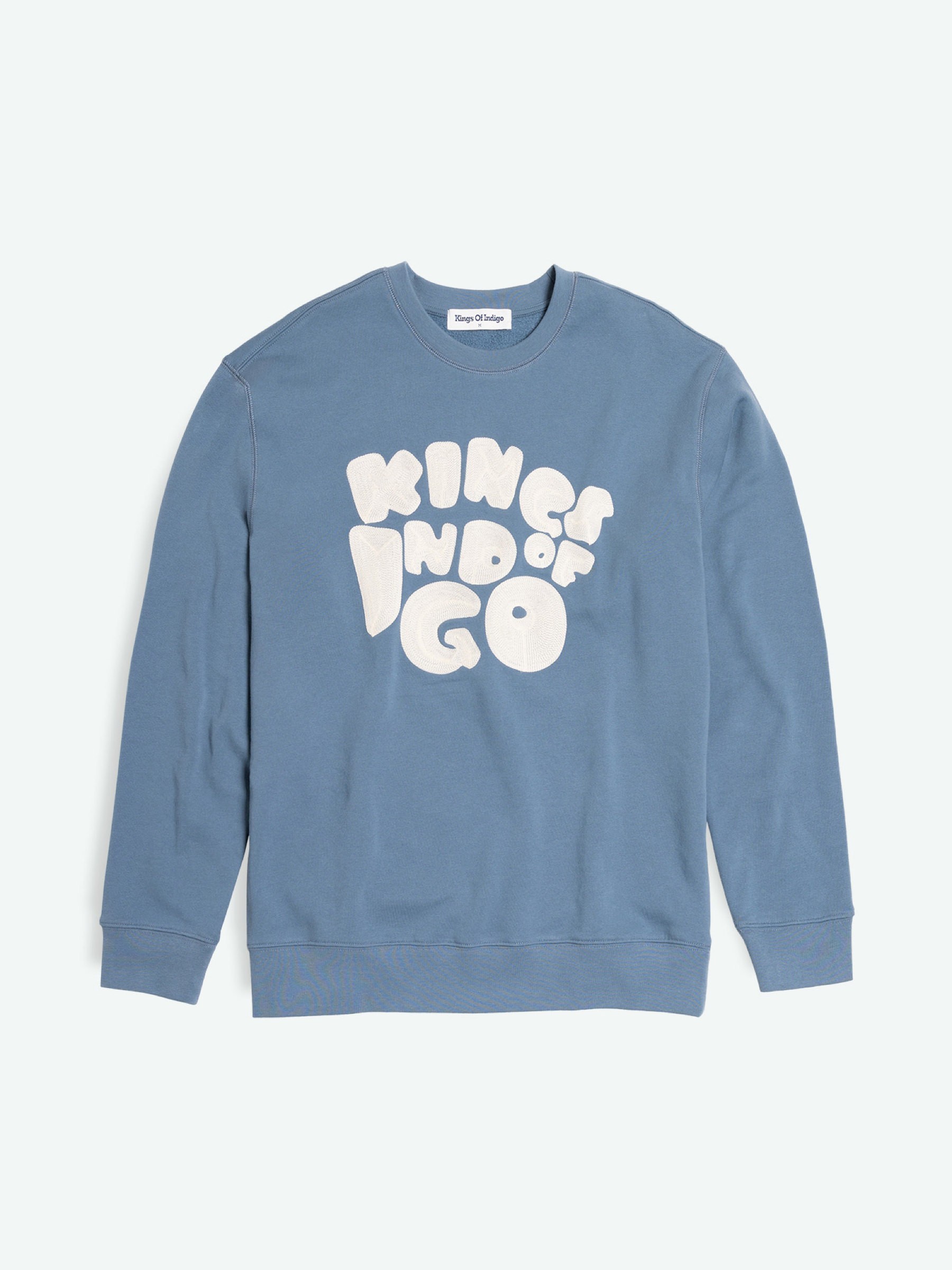 Pullover Neil coronet blue koi chain Kings of Indigo – K.O.I.