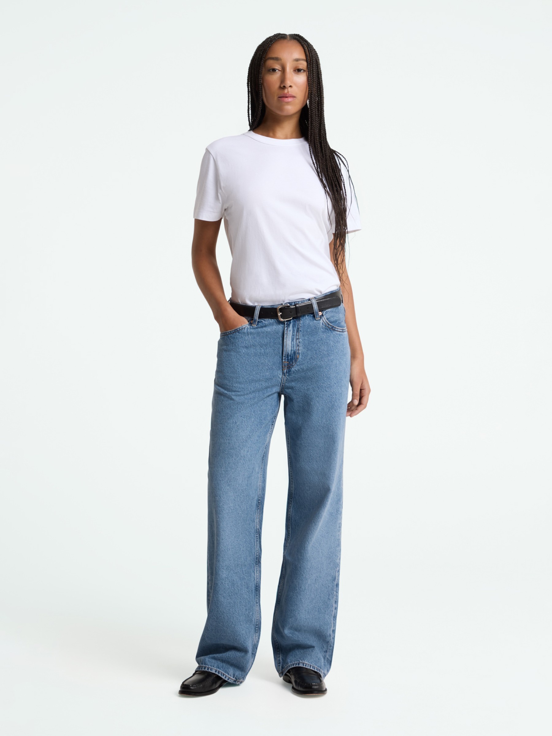 Jeanshose Joan Jeans cindy mid used Kings of Indigo – K.O.I.