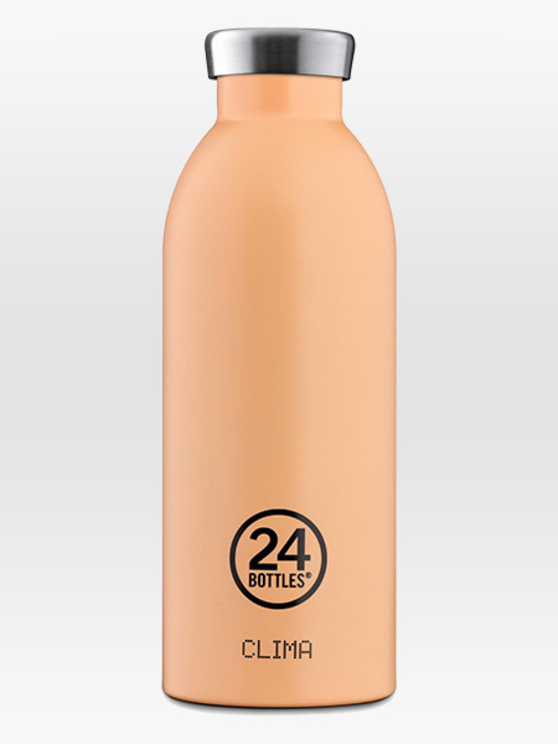Thermosflasche Clima peach orange 24Bottles