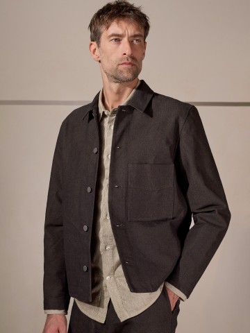 Overshirt Asir Jacket coffee eco canvas 420g About Companions