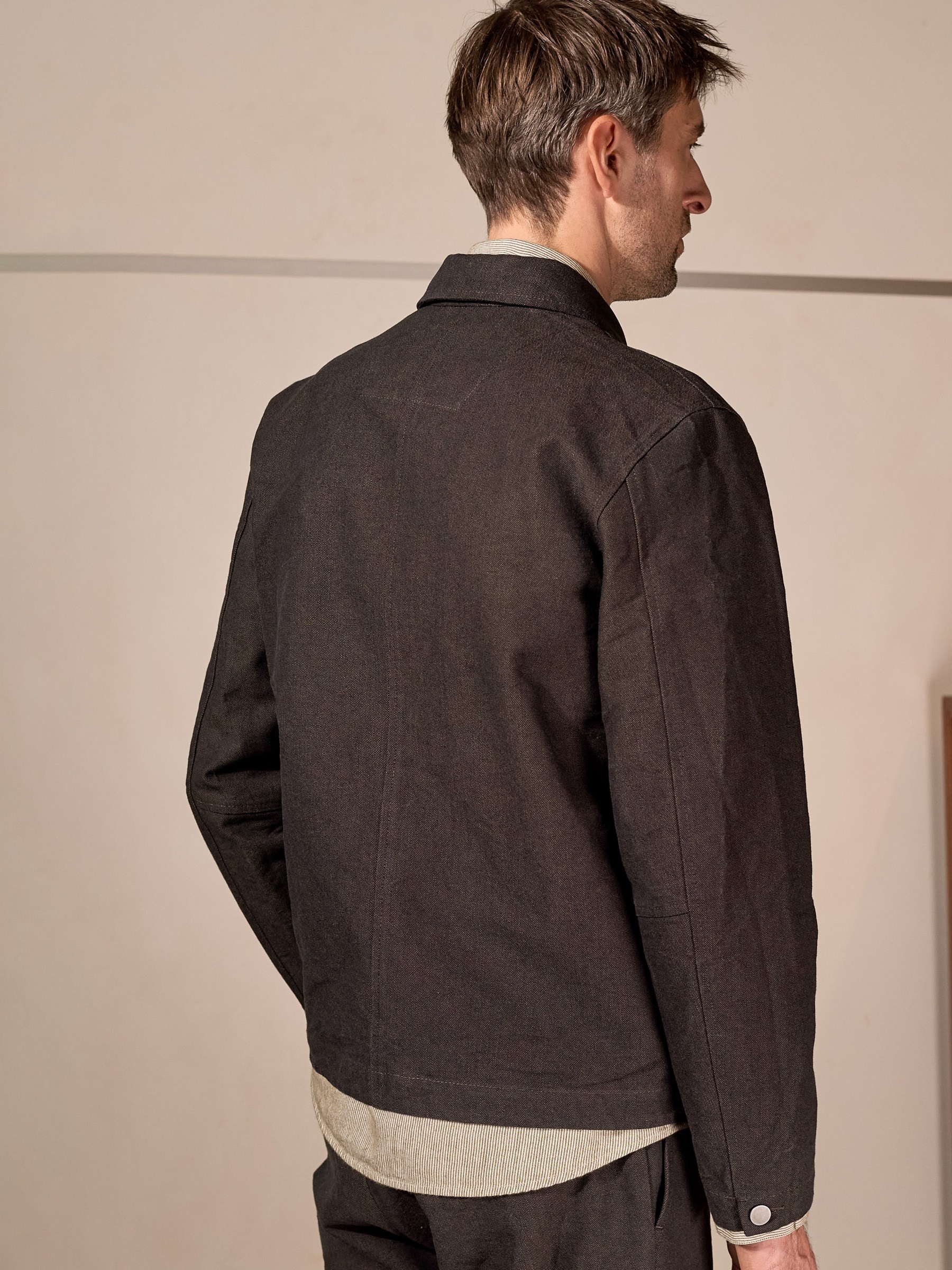 Overshirt Asir Jacket coffee eco canvas 420g About Companions
