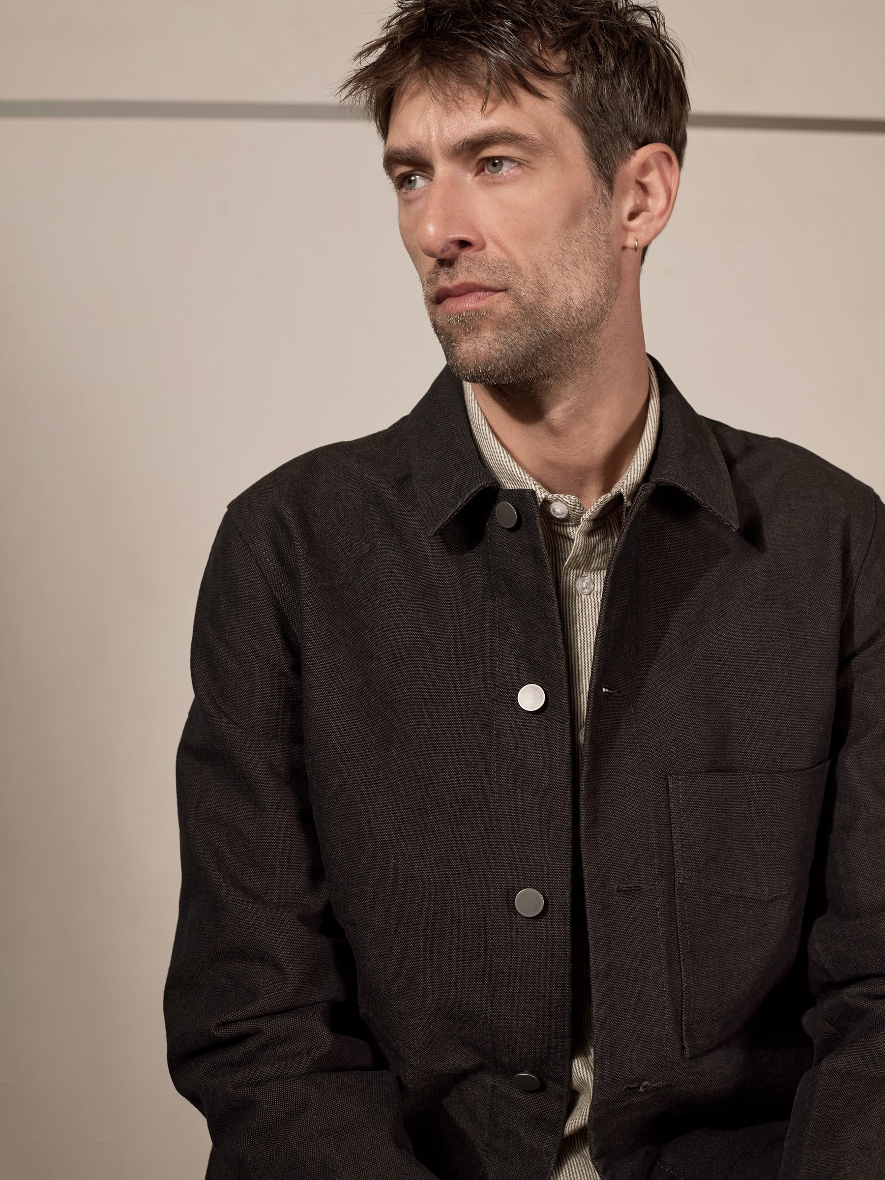 Overshirt Asir Jacket coffee eco canvas 420g About Companions