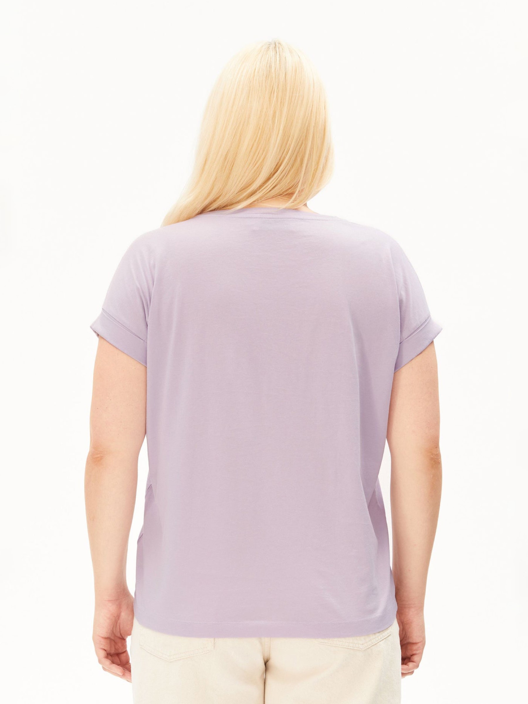 T-Shirt Idaara moonlit lilac Armedangels