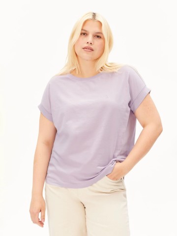 T-Shirt Idaara moonlit lilac Armedangels