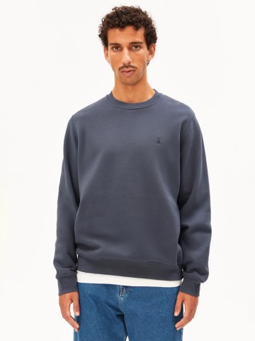Pullover Baaro Fleece moonshadow Armedangels