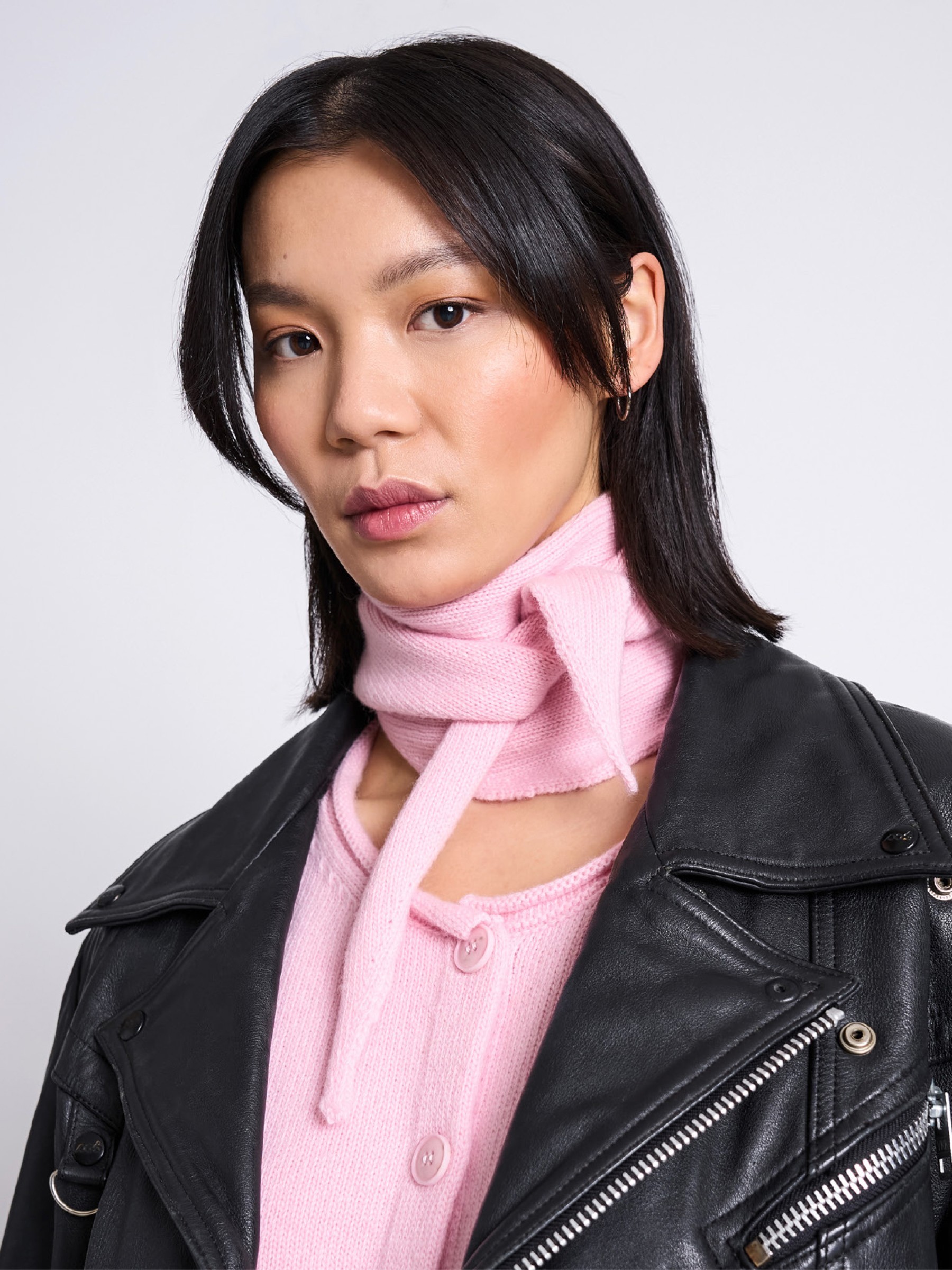 Schal Mini Scarf Ambar pale pink Jan 'n June
