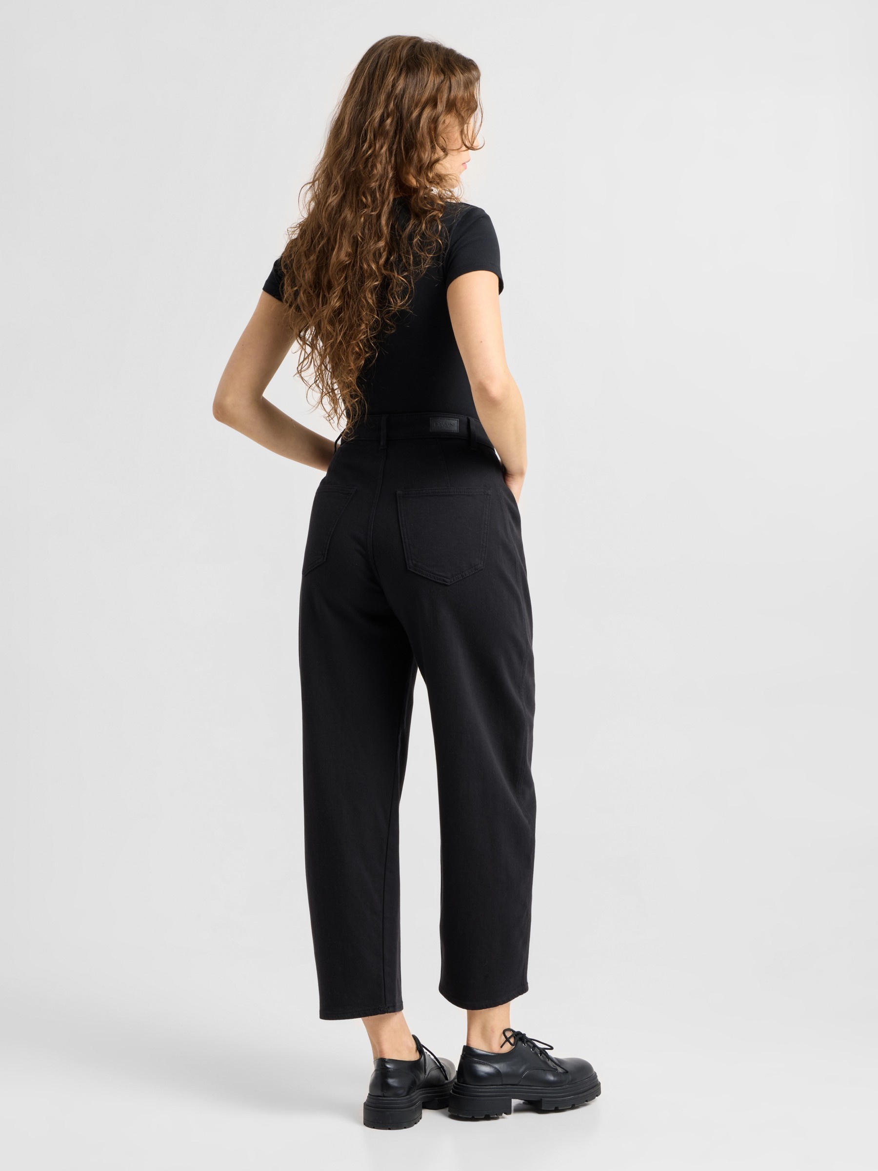 Jeanshose Moondust Barrel Leg stay black Dawn Denim