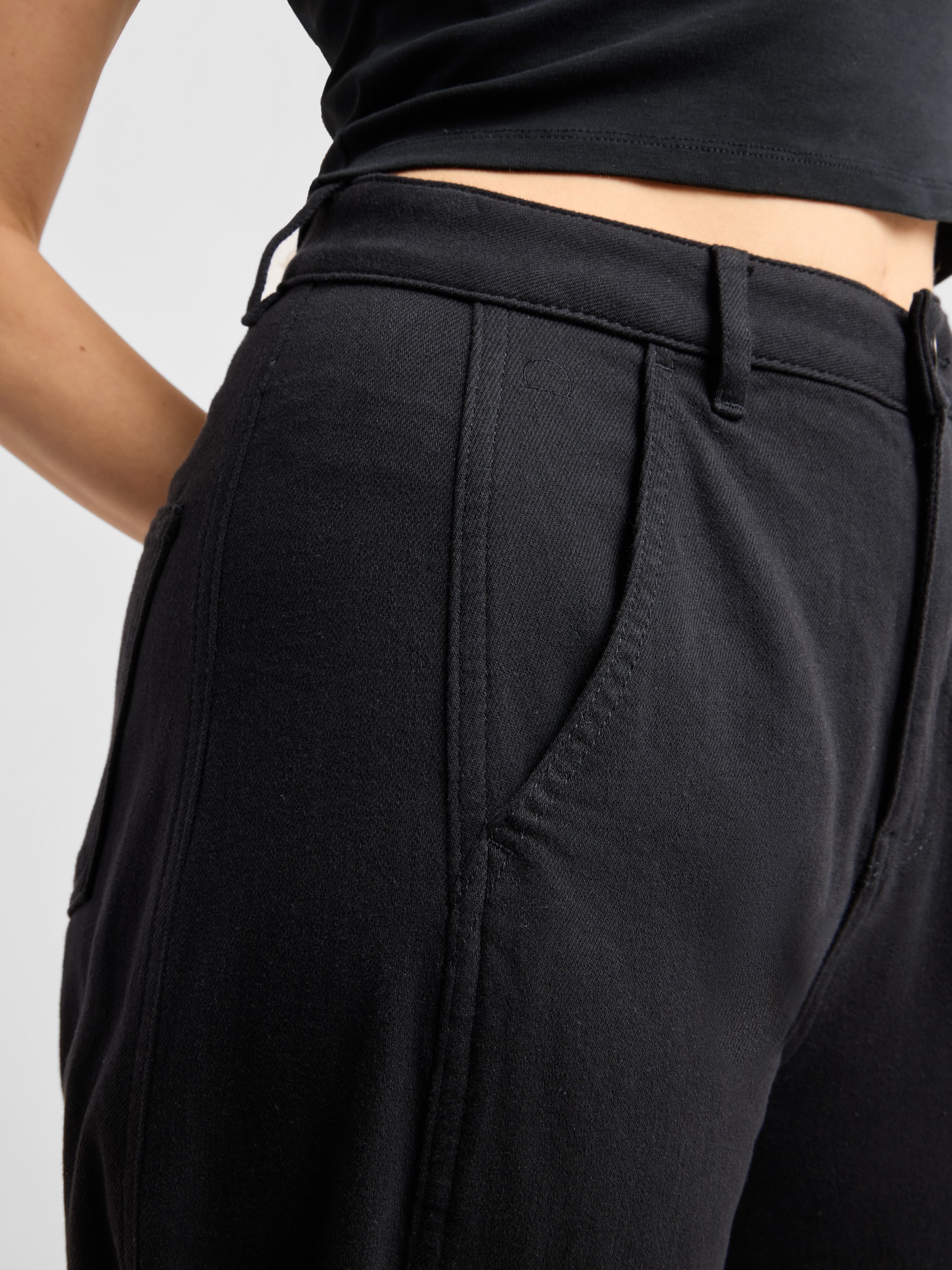 Jeanshose Moondust Barrel Leg stay black Dawn Denim
