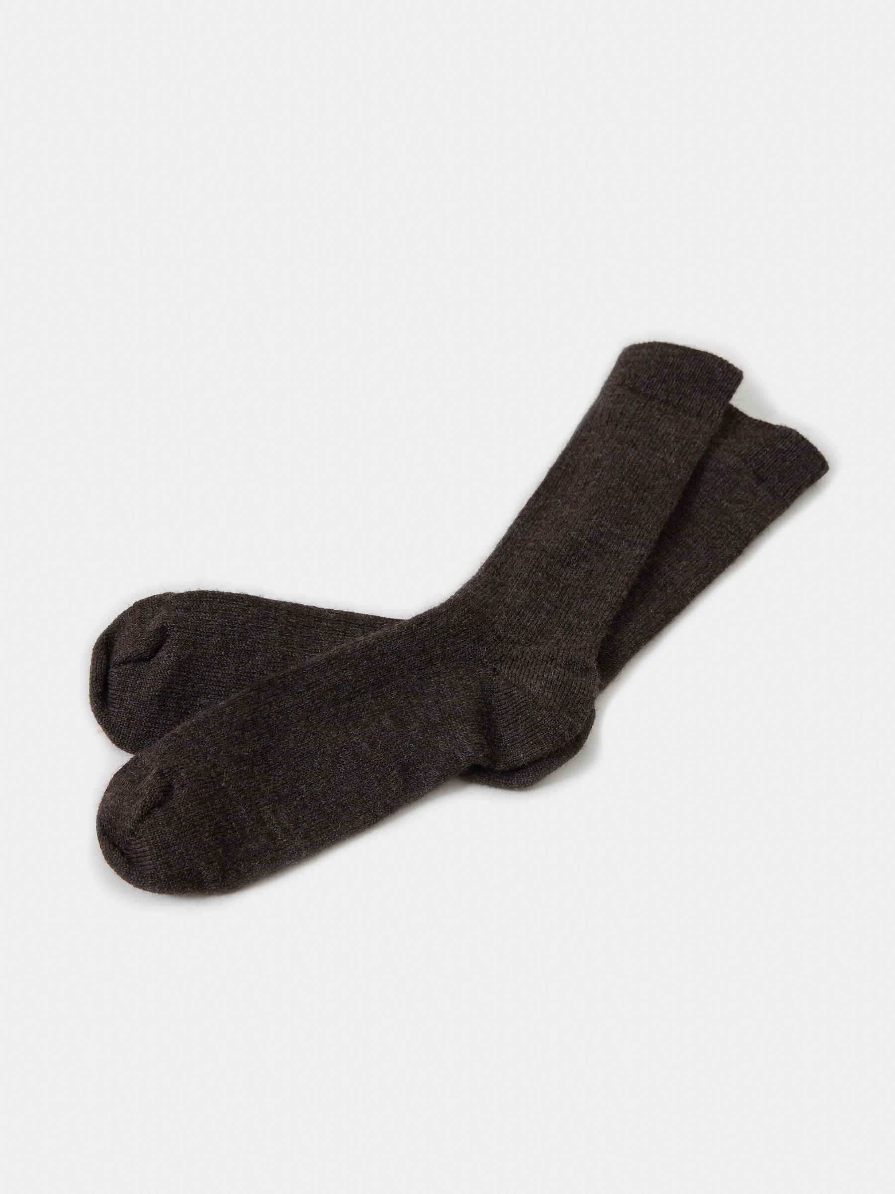 Socken Alpaca Socks undyed brown About Companions