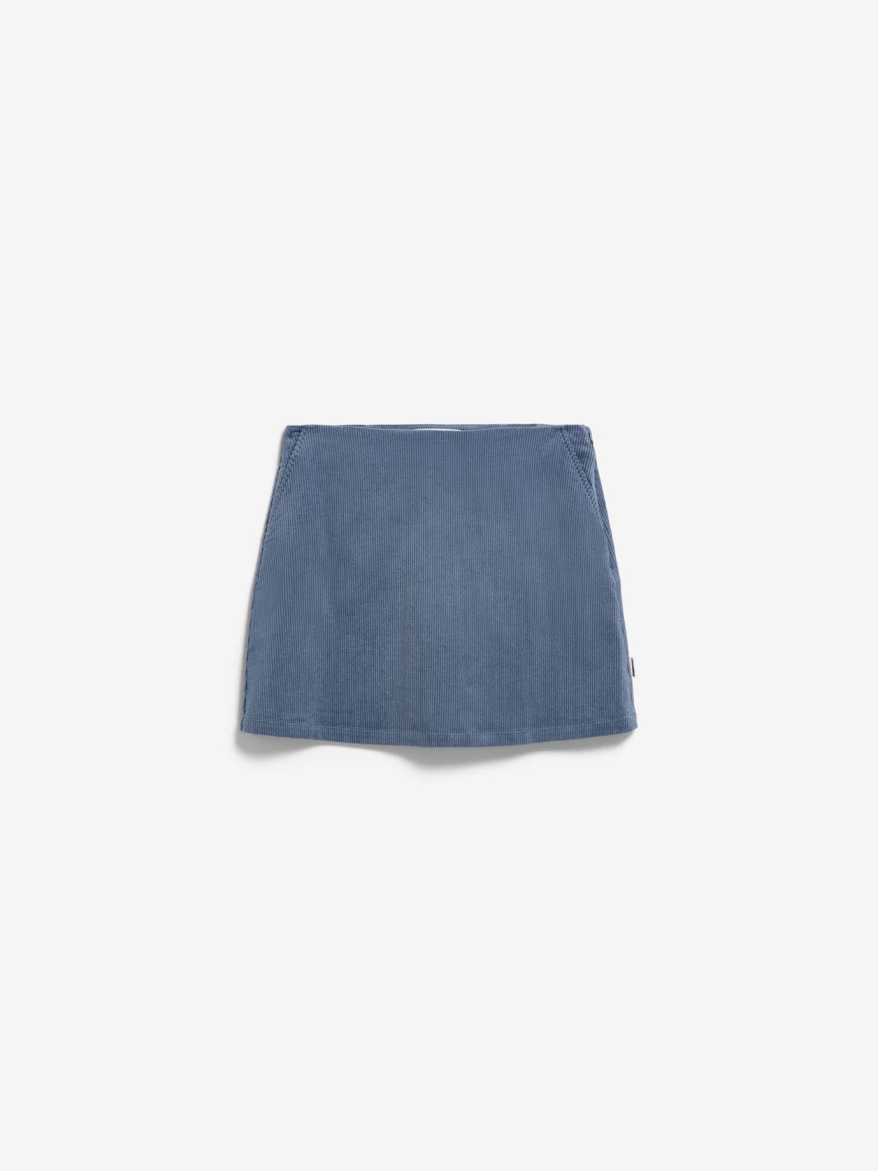 Rock Corduroy Mini Skirt dusty moon Armedangels