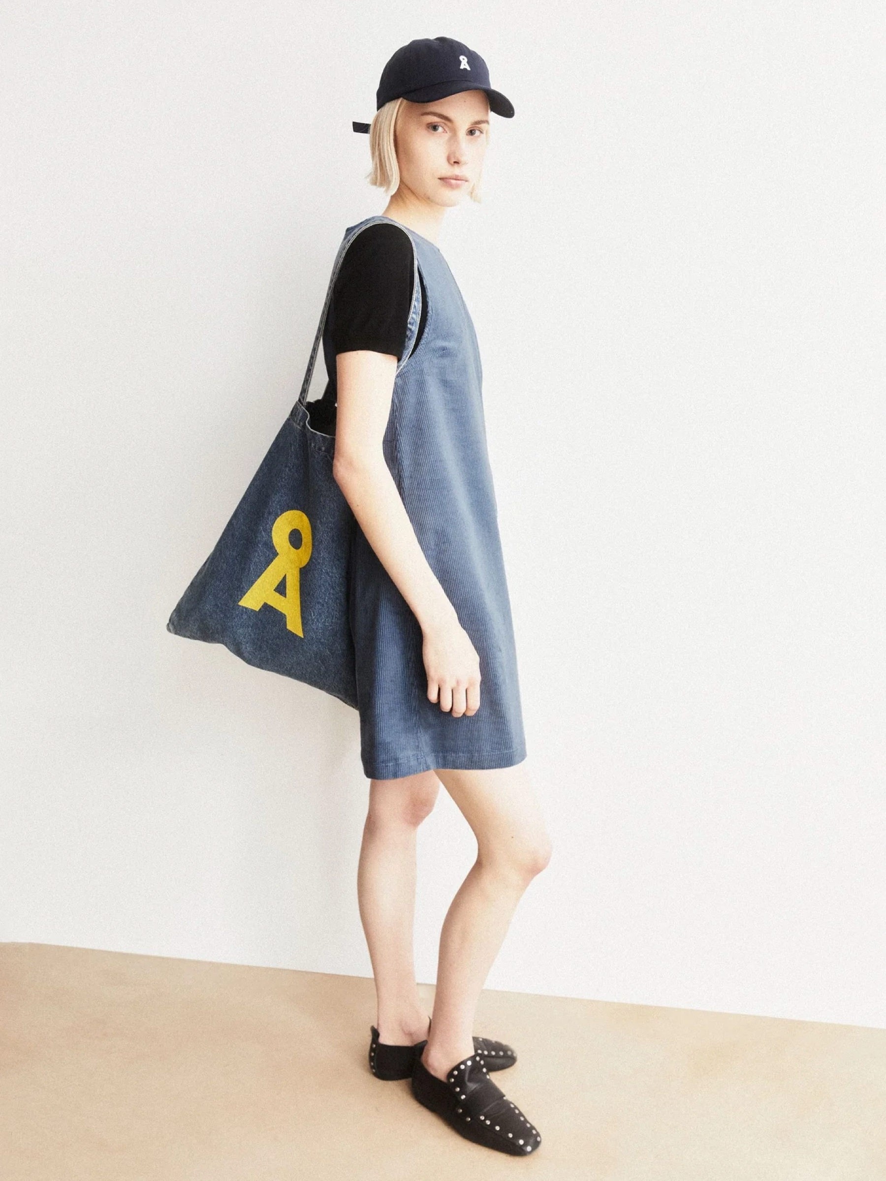 Kleid Cord Mini Dress dusty moon Armedangels