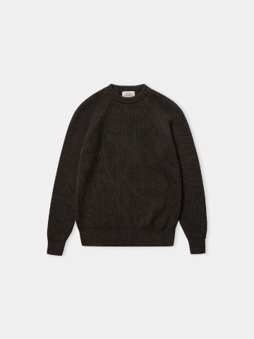 Pullover Nord Jumper eco undyed alpaca brown About Companions