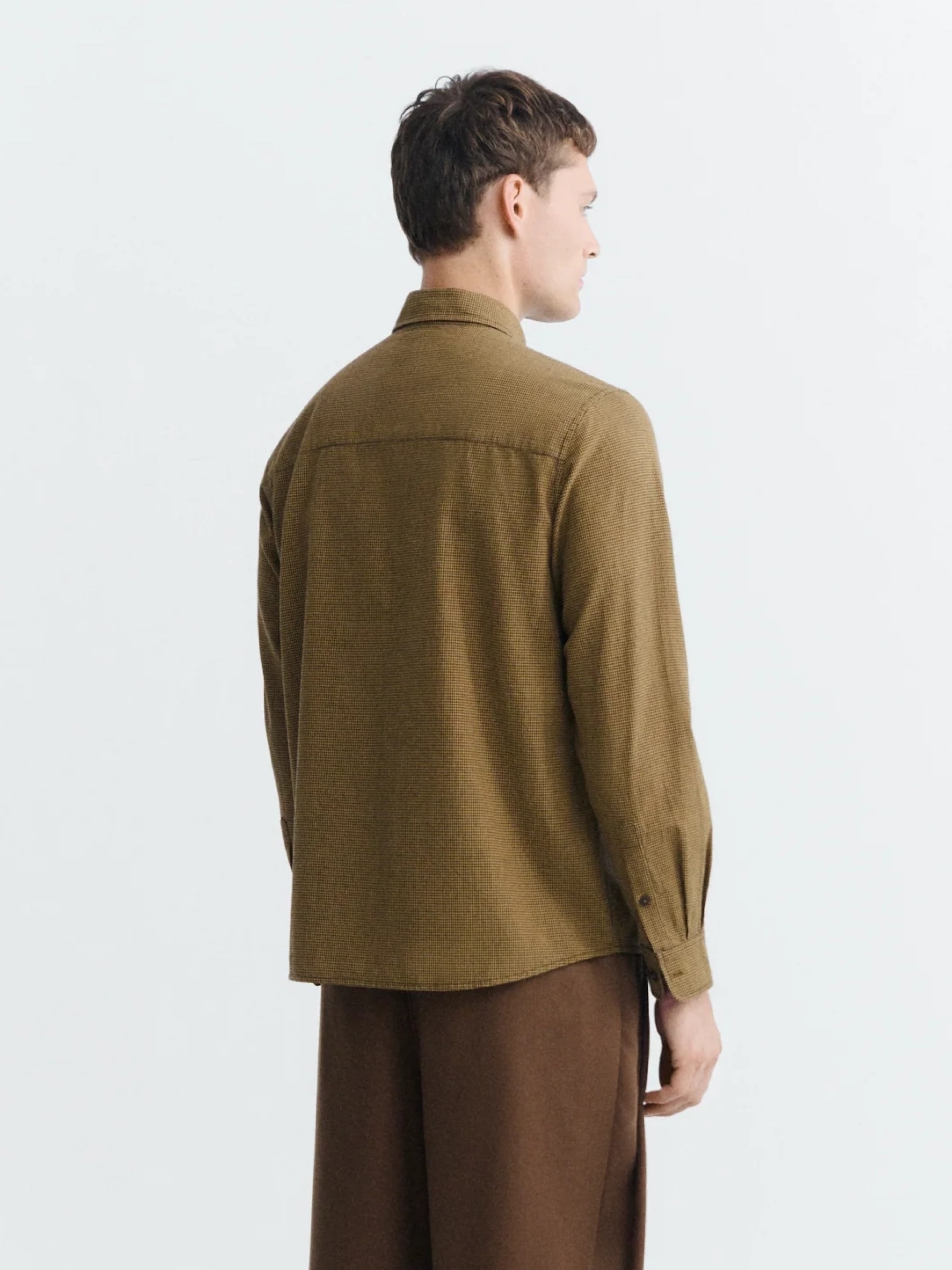 Hemd Ant Shirt camel microvichy Thinking Mu