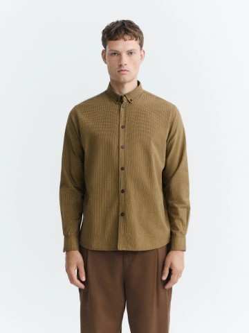 Hemd Ant Shirt camel microvichy Thinking Mu