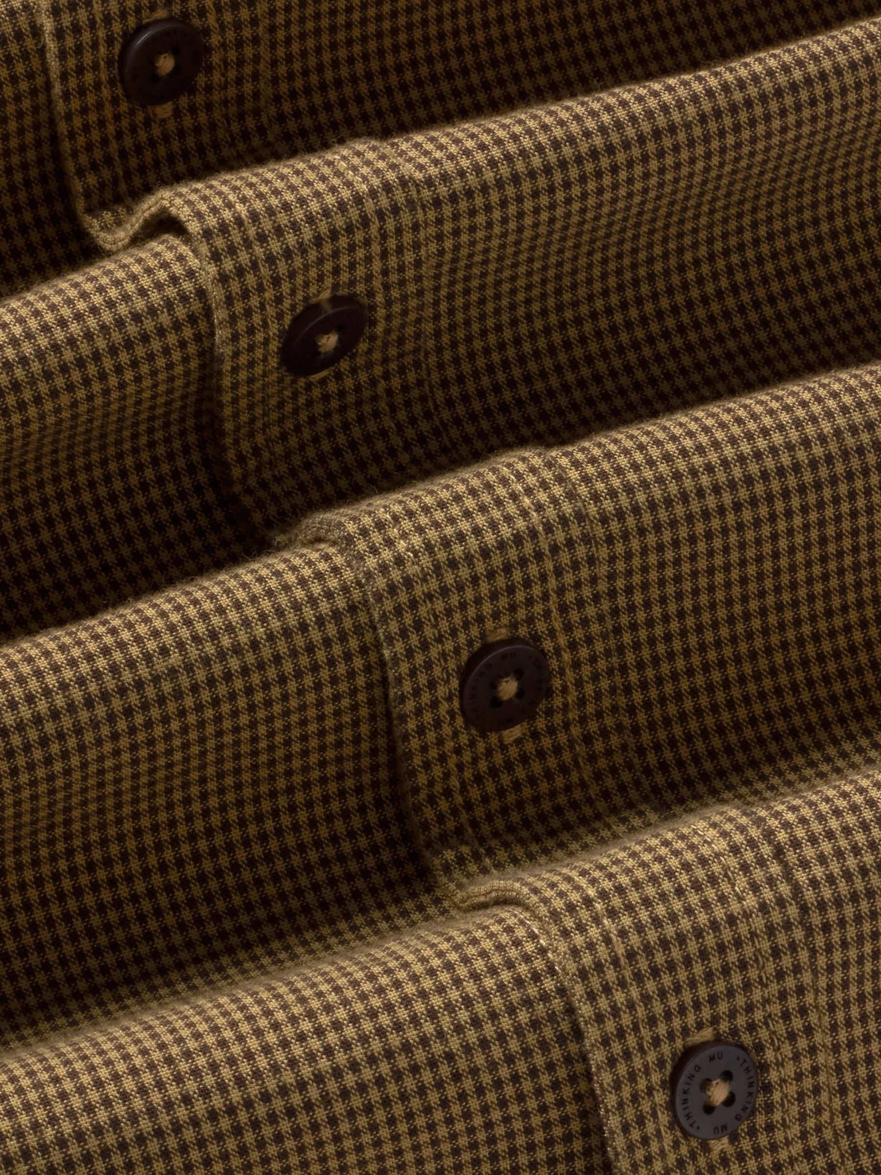 Hemd Ant Shirt camel microvichy Thinking Mu