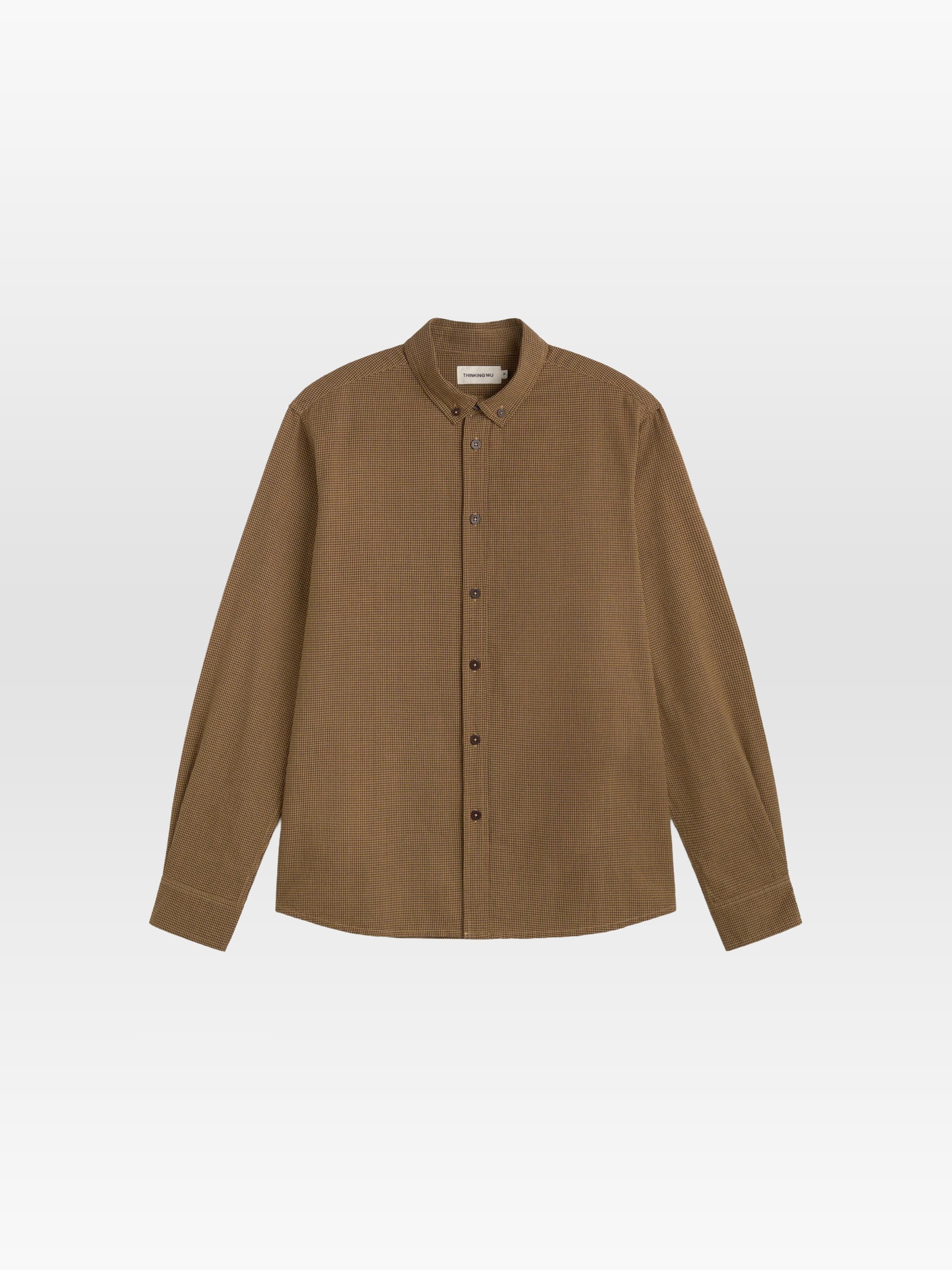 Hemd Ant Shirt camel microvichy Thinking Mu