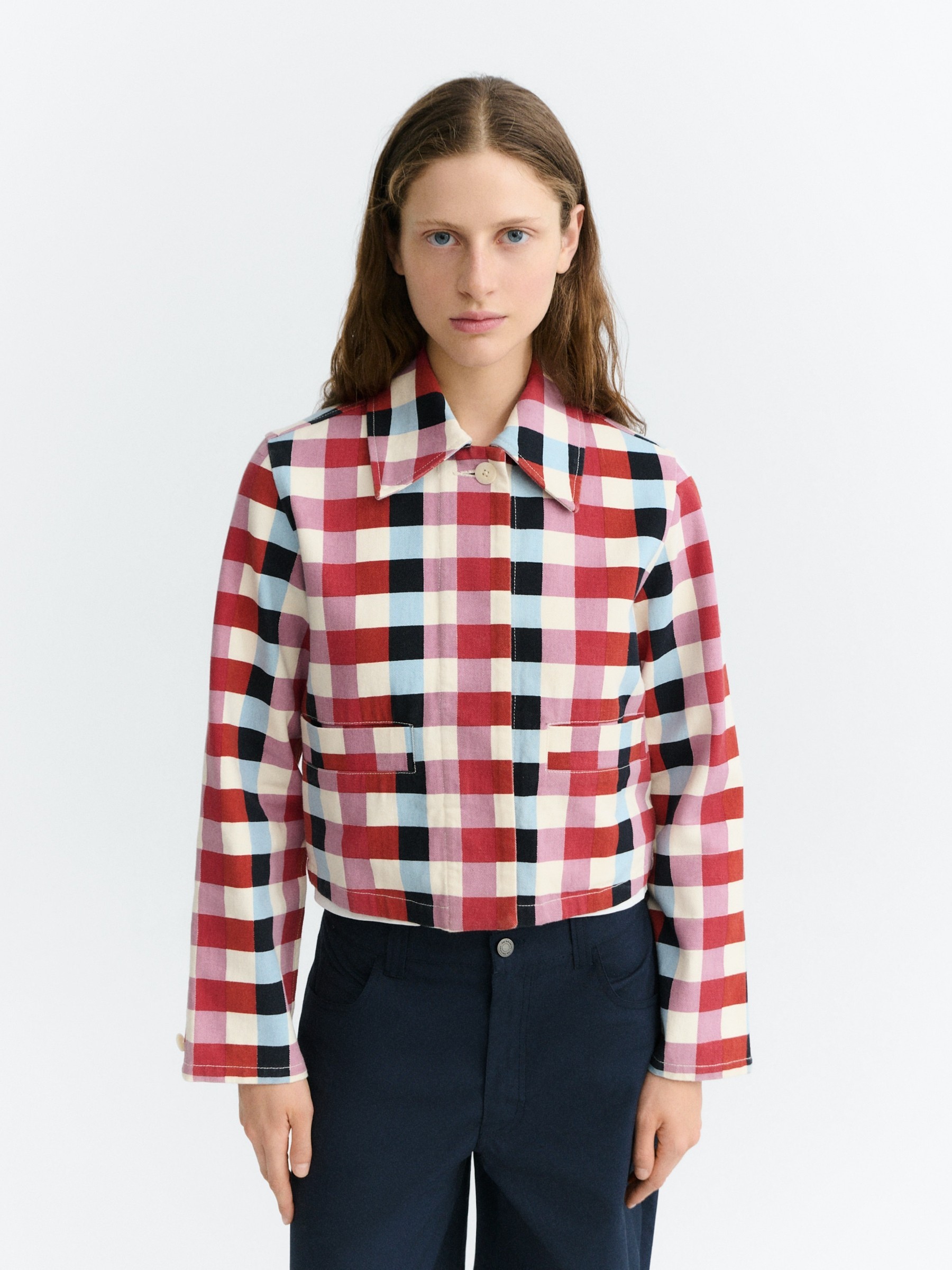 Jacke Astrid Jacket cheshire checks Thinking Mu