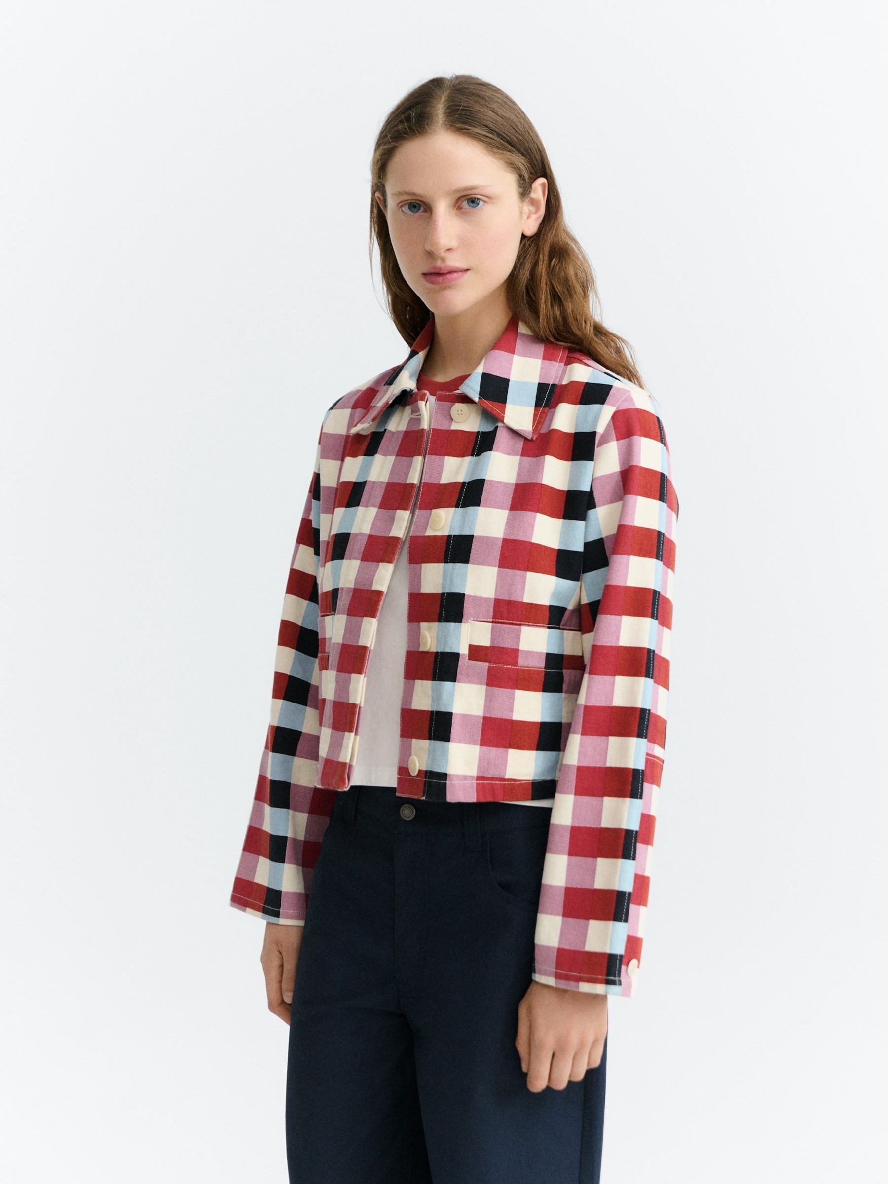 Jacke Astrid Jacket cheshire checks Thinking Mu
