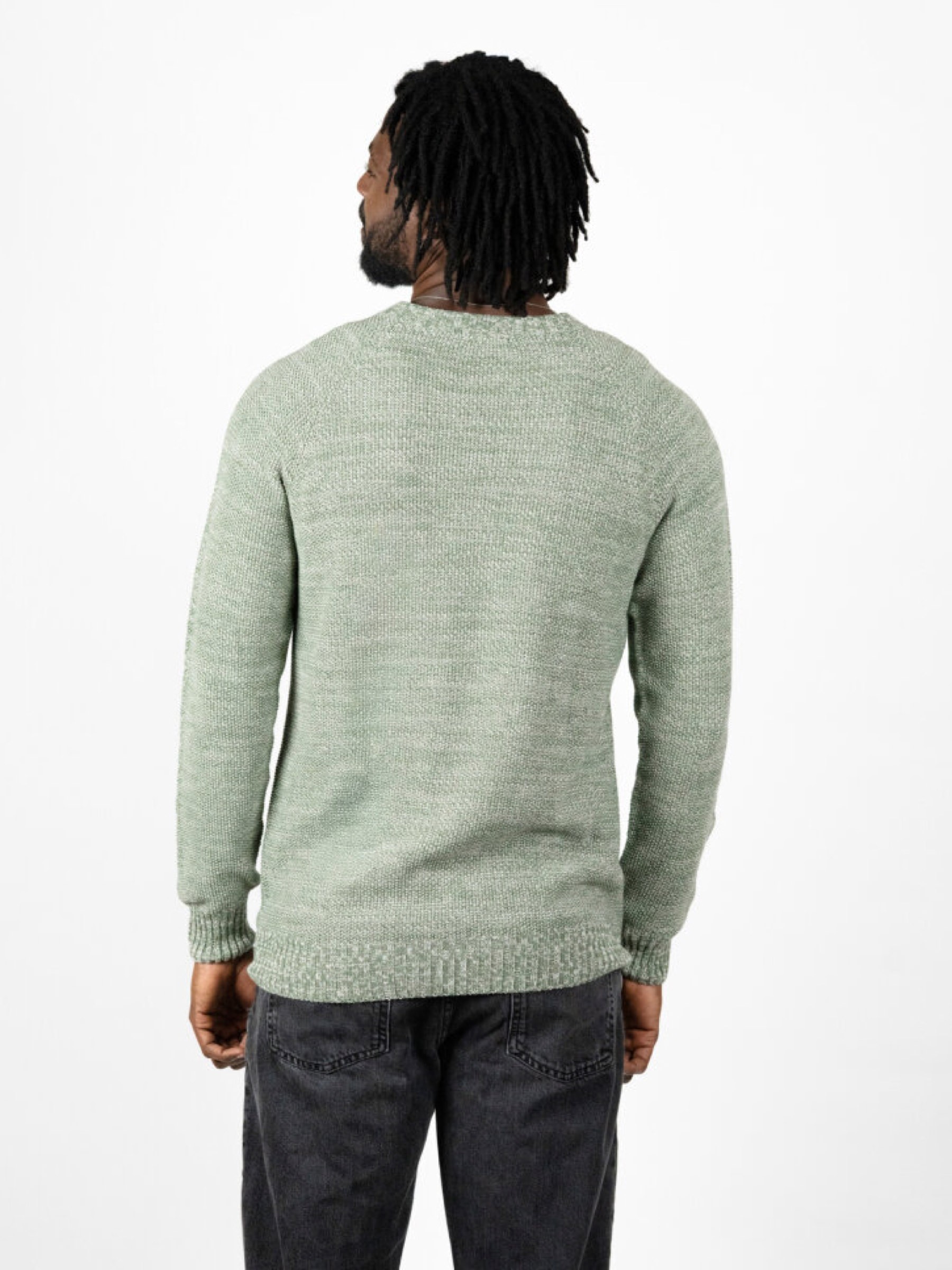 Pullover Men Sweater Melk Swiss Edition green twist ZRCL