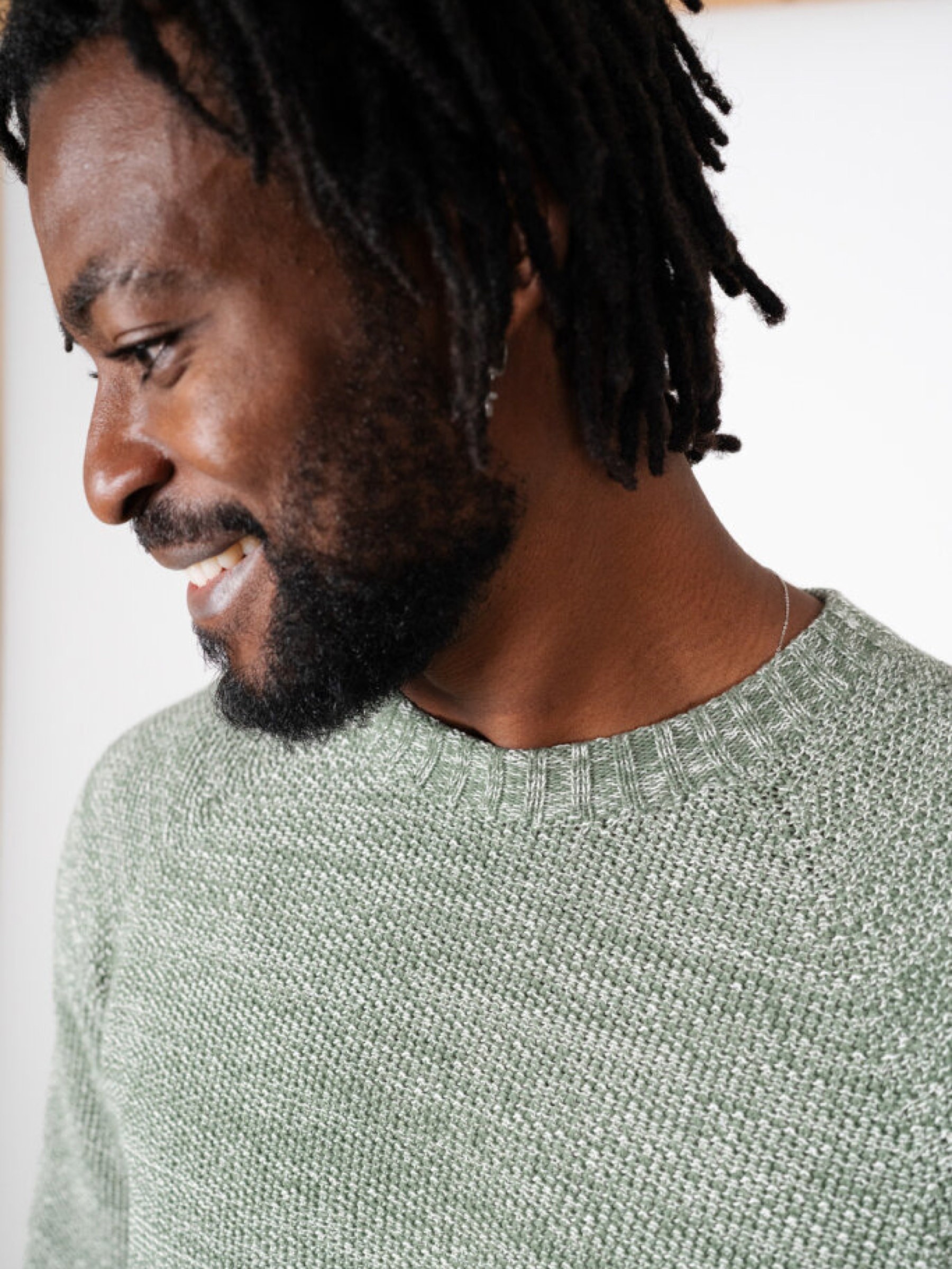 Pullover Men Sweater Melk Swiss Edition green twist ZRCL