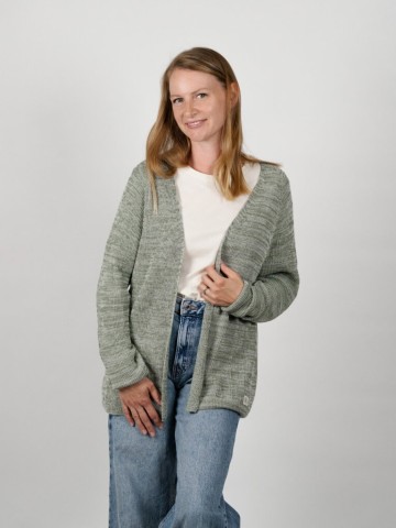 Strickjacke Hilda Cardigan green twist ZRCL