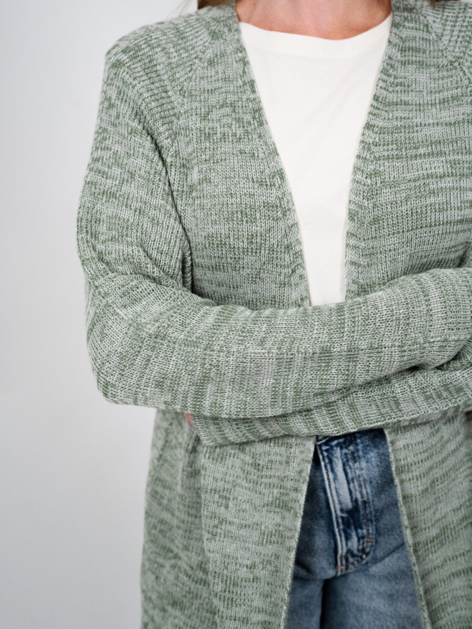 Strickjacke Hilda Cardigan green twist ZRCL