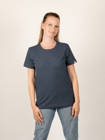 Basic Luisa T-Shirt blue stone ZRCL