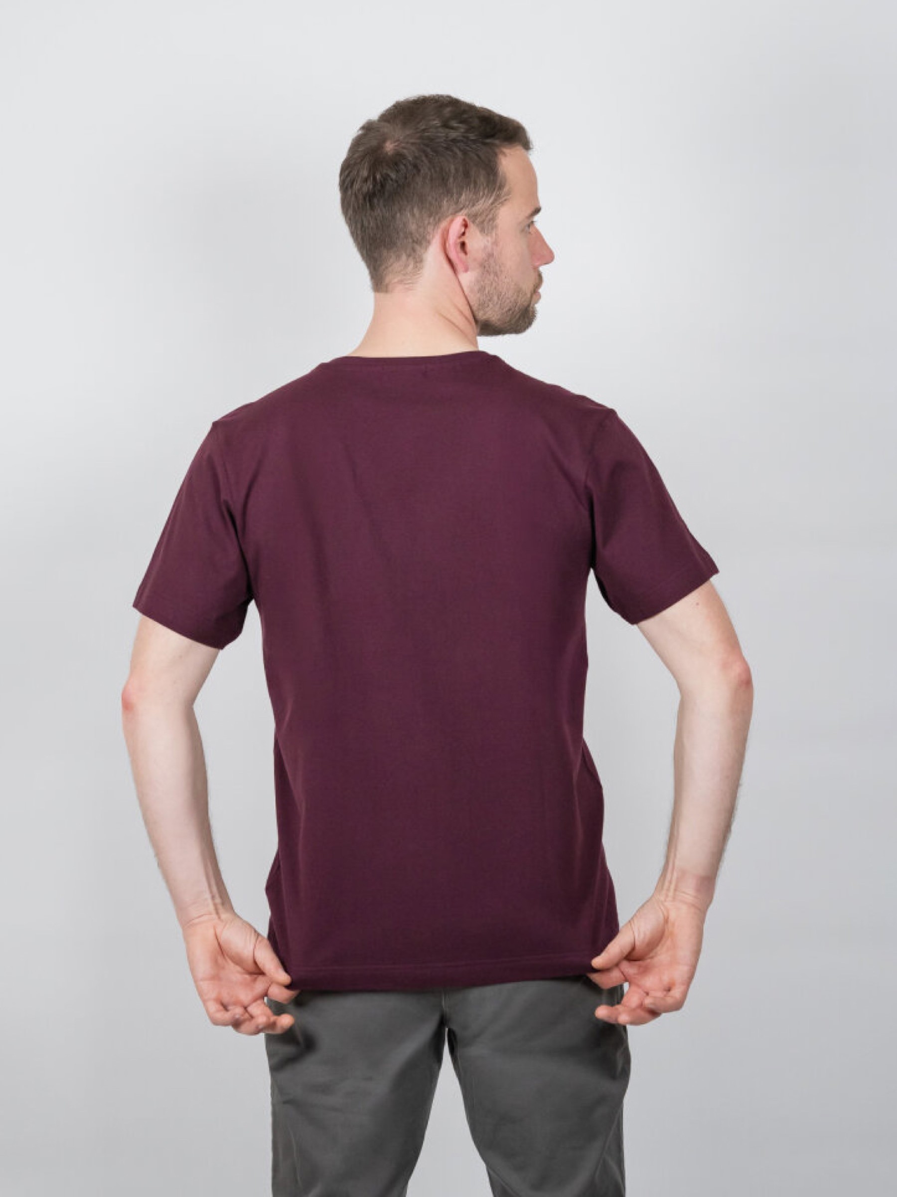 Basic Zeno T-Shirt maroon ZRCL