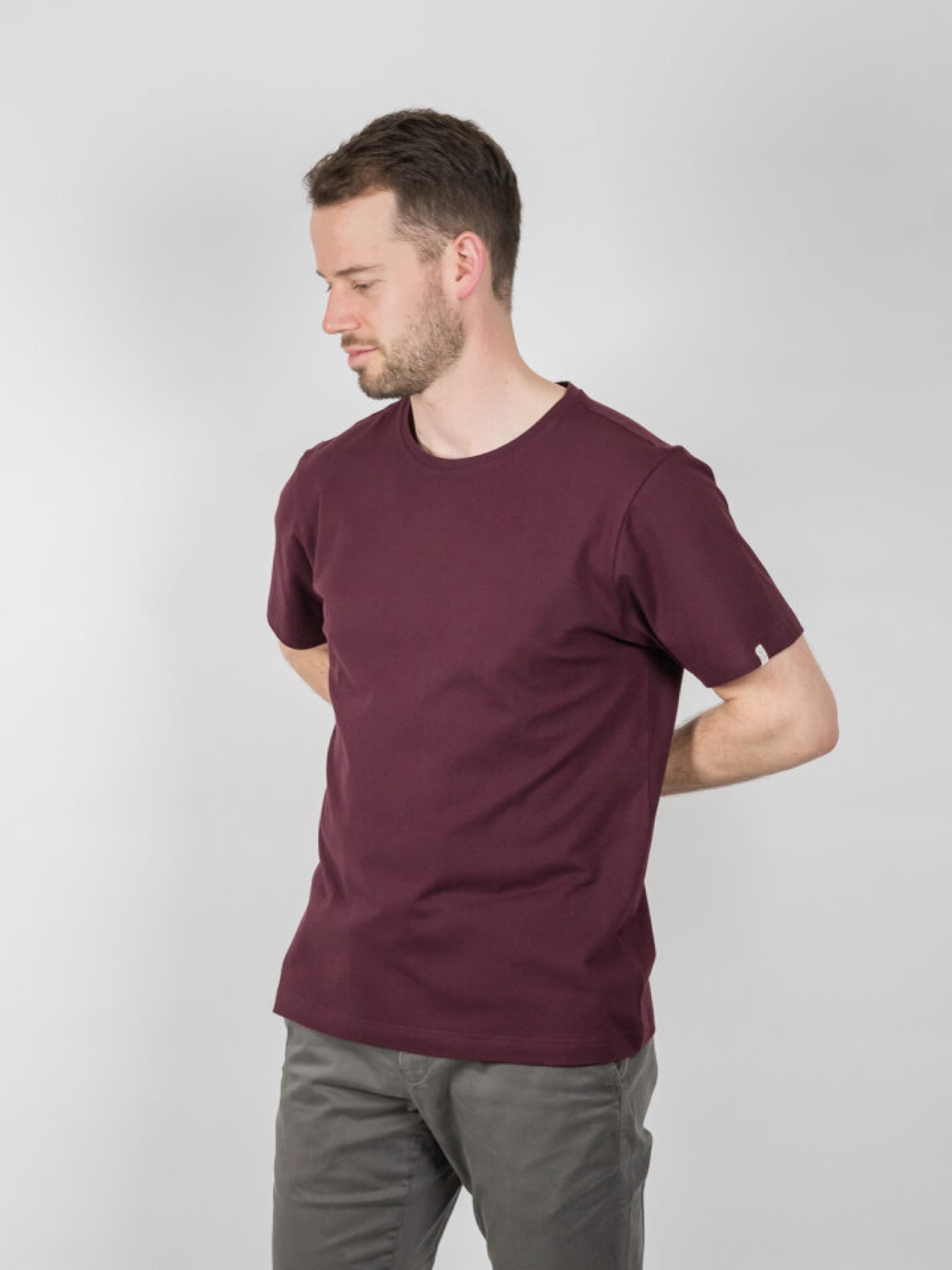 Basic Zeno T-Shirt maroon ZRCL