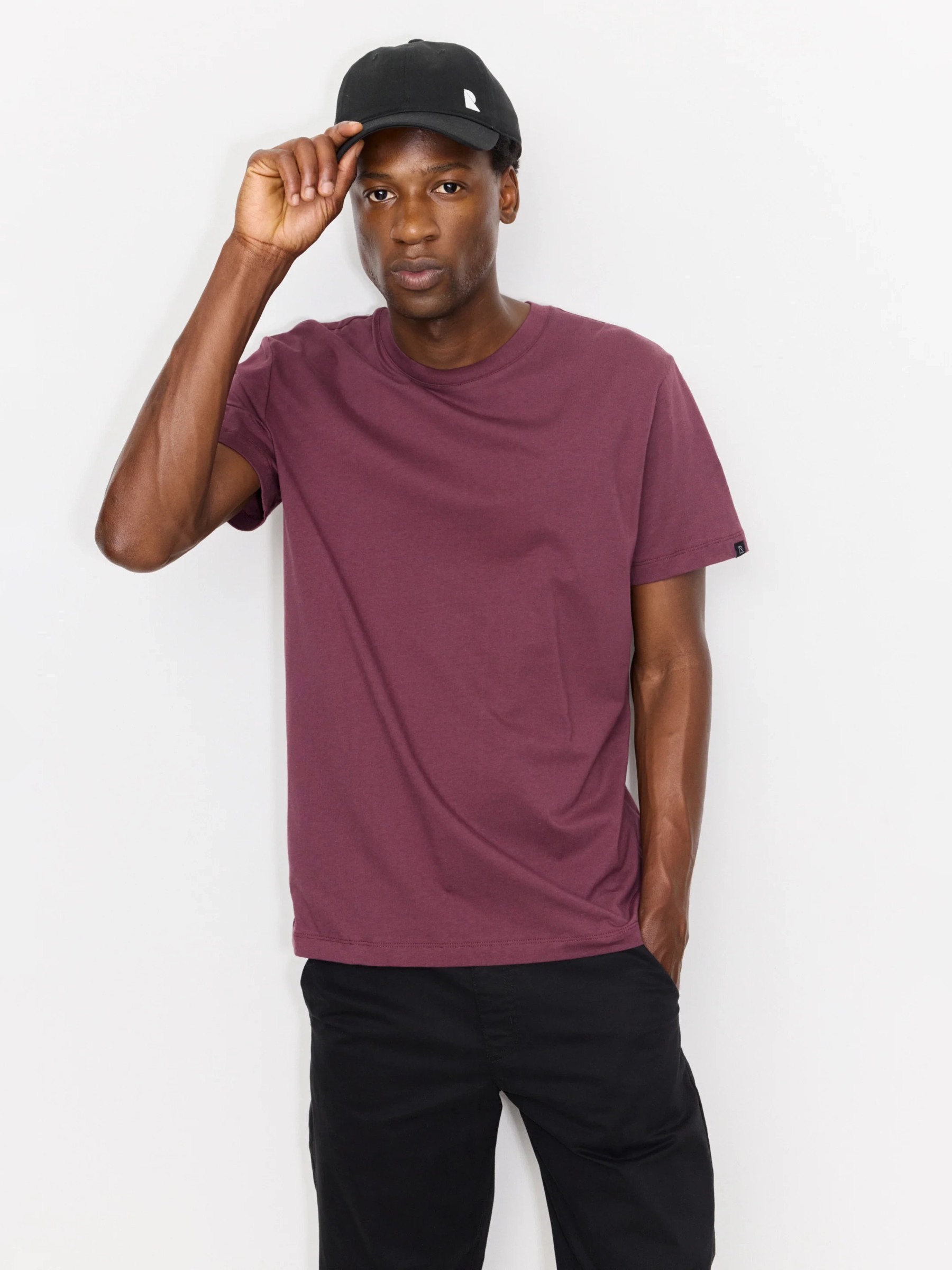 T-Shirt Agave dark plum Recolution